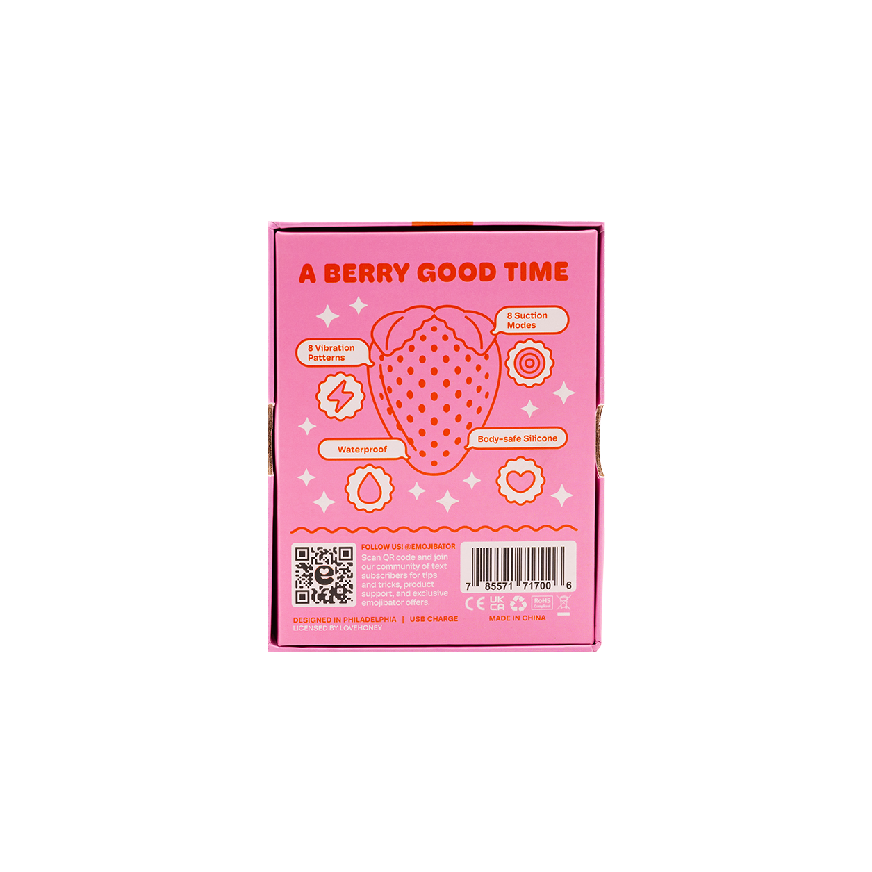 Strawberry Emojibator、mySite、bottomscart