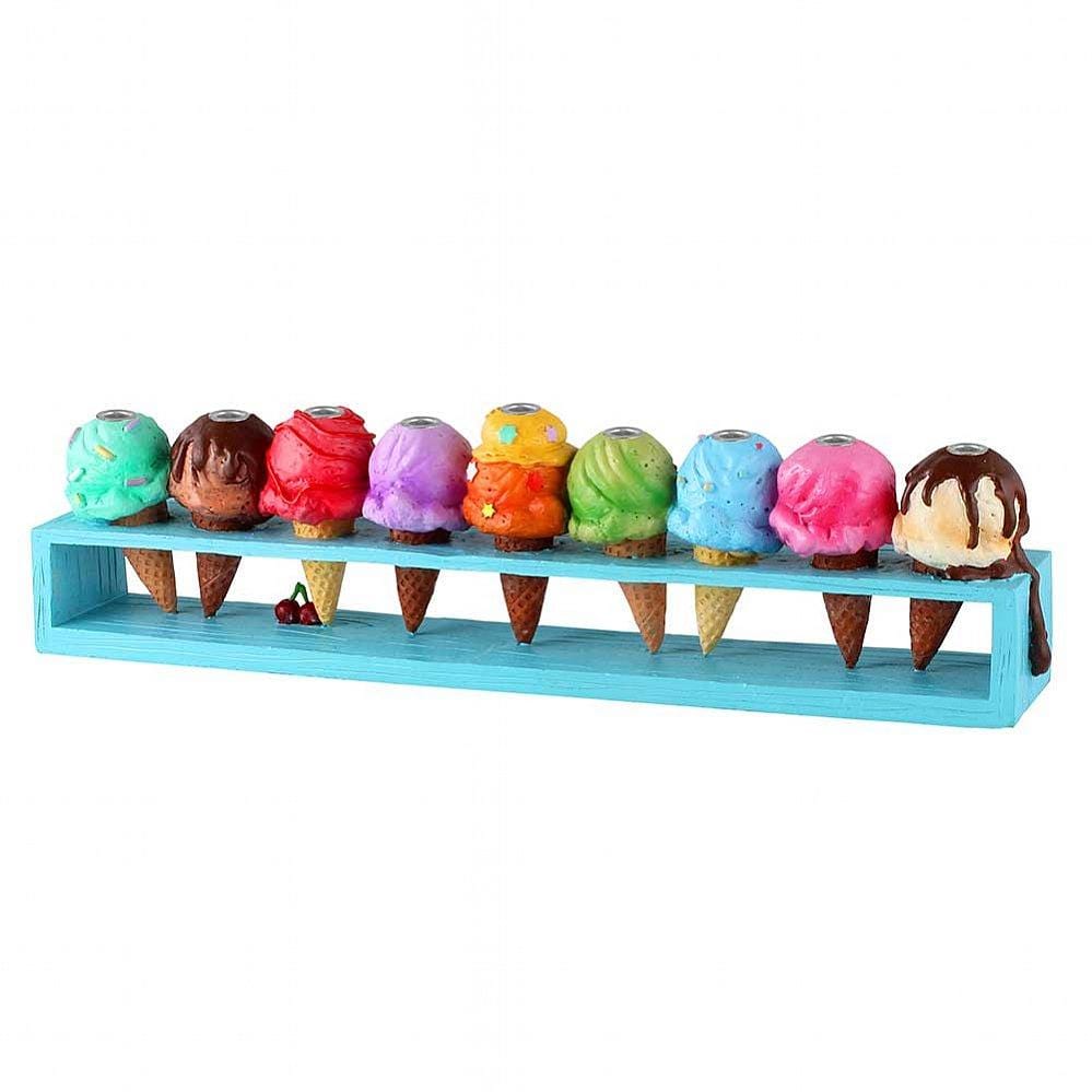 Ice Cream Hand-Painted Menorah、mySite、topwebapps