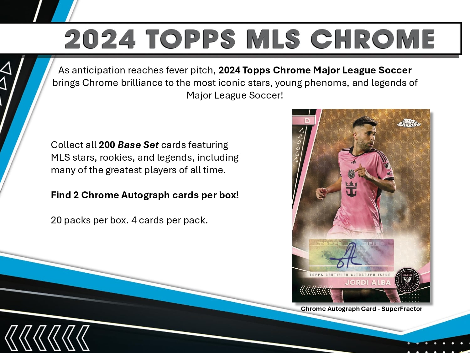 Topps Chrome MLS 2024 - Hobby Box、mySite、waistdrama