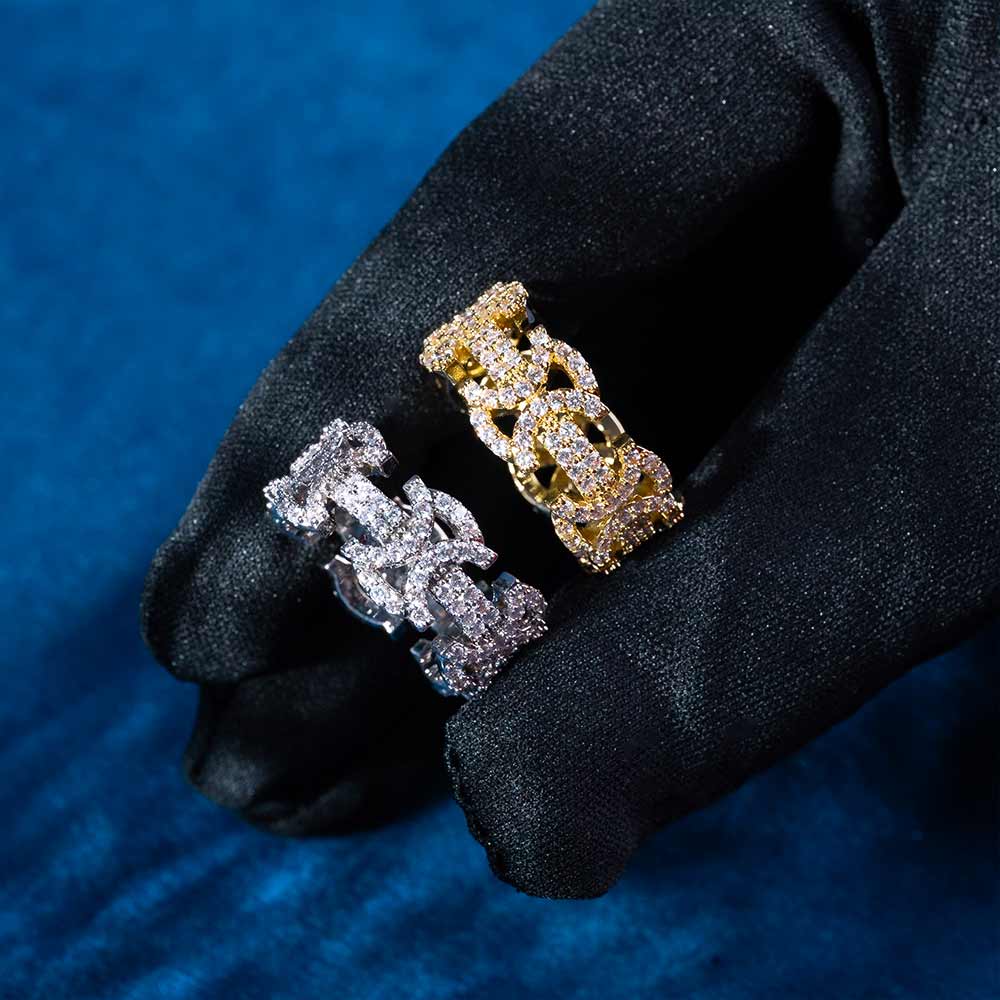 Moissanite Templar Cross Ring 14K Gold、mySite、hinf8tx79