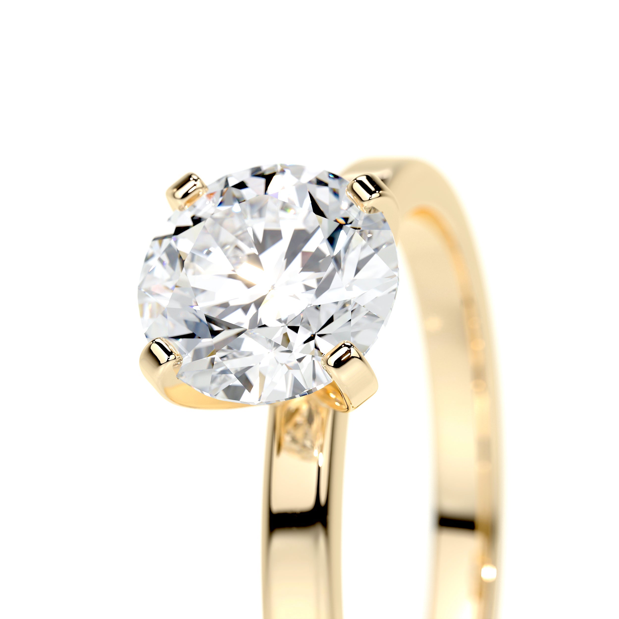 Jessica Lab Grown Diamond Ring -18K Yellow Gold、mySite、hinf8tx79