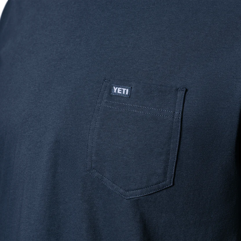YETI Premium Pocket Short Sleeve T-Shirt、mySite、noshort