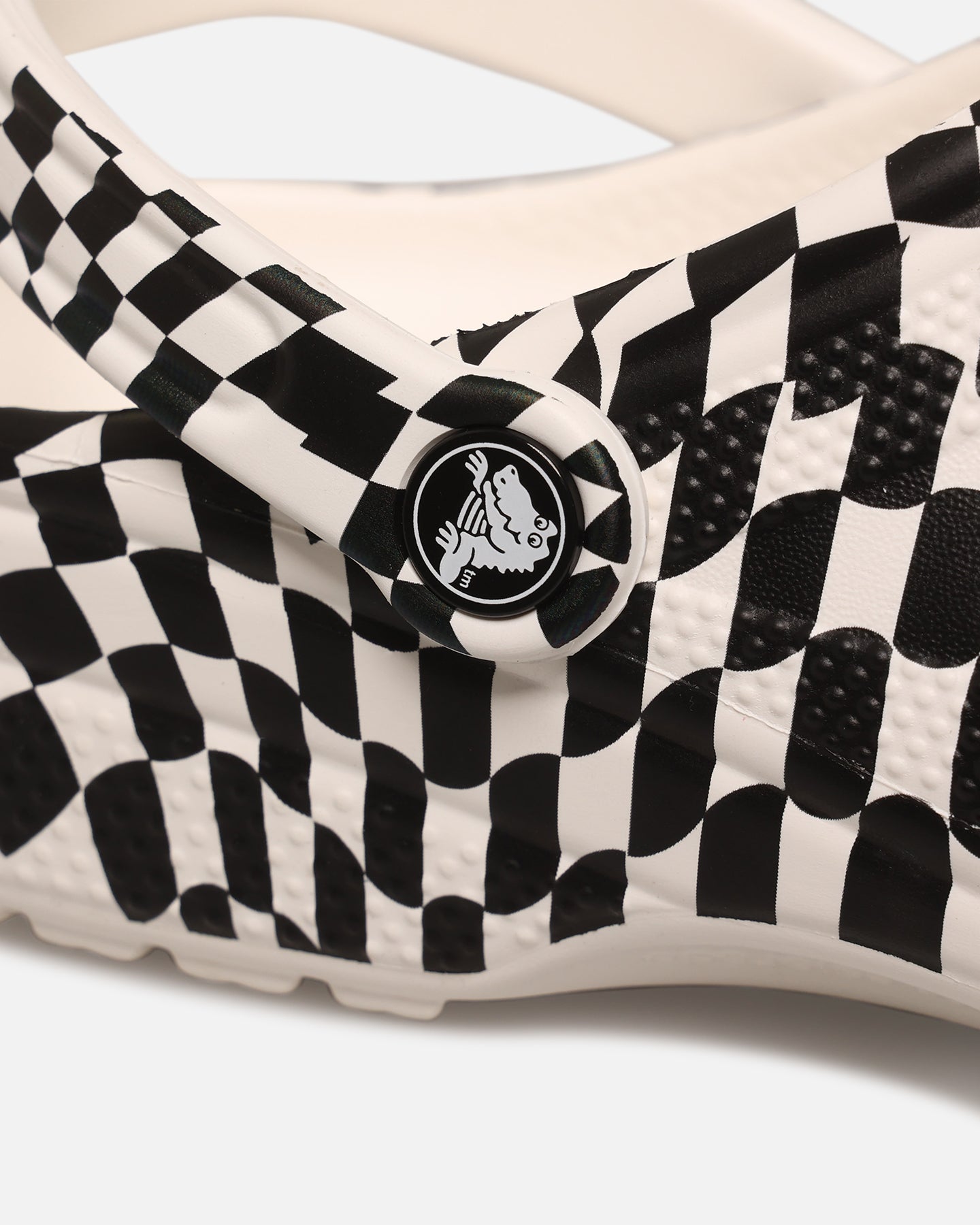 Crocs Class Warped Check Classic Clog White/Black、mySite、zt4zffjzw