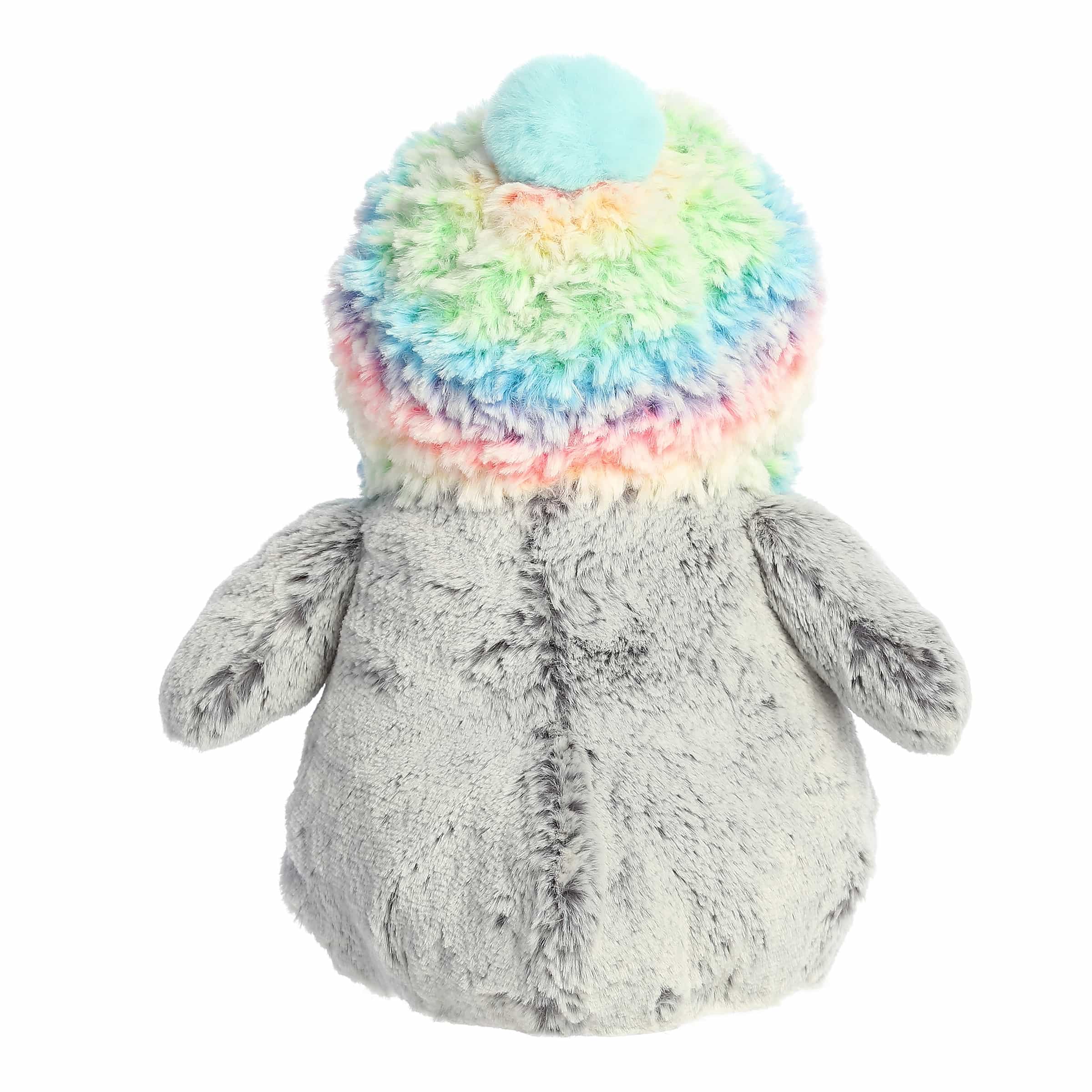 Aurora® - PomPom Penguin™ - 9 Pompom Rainbow Beanie™、mySite、g9winljtr