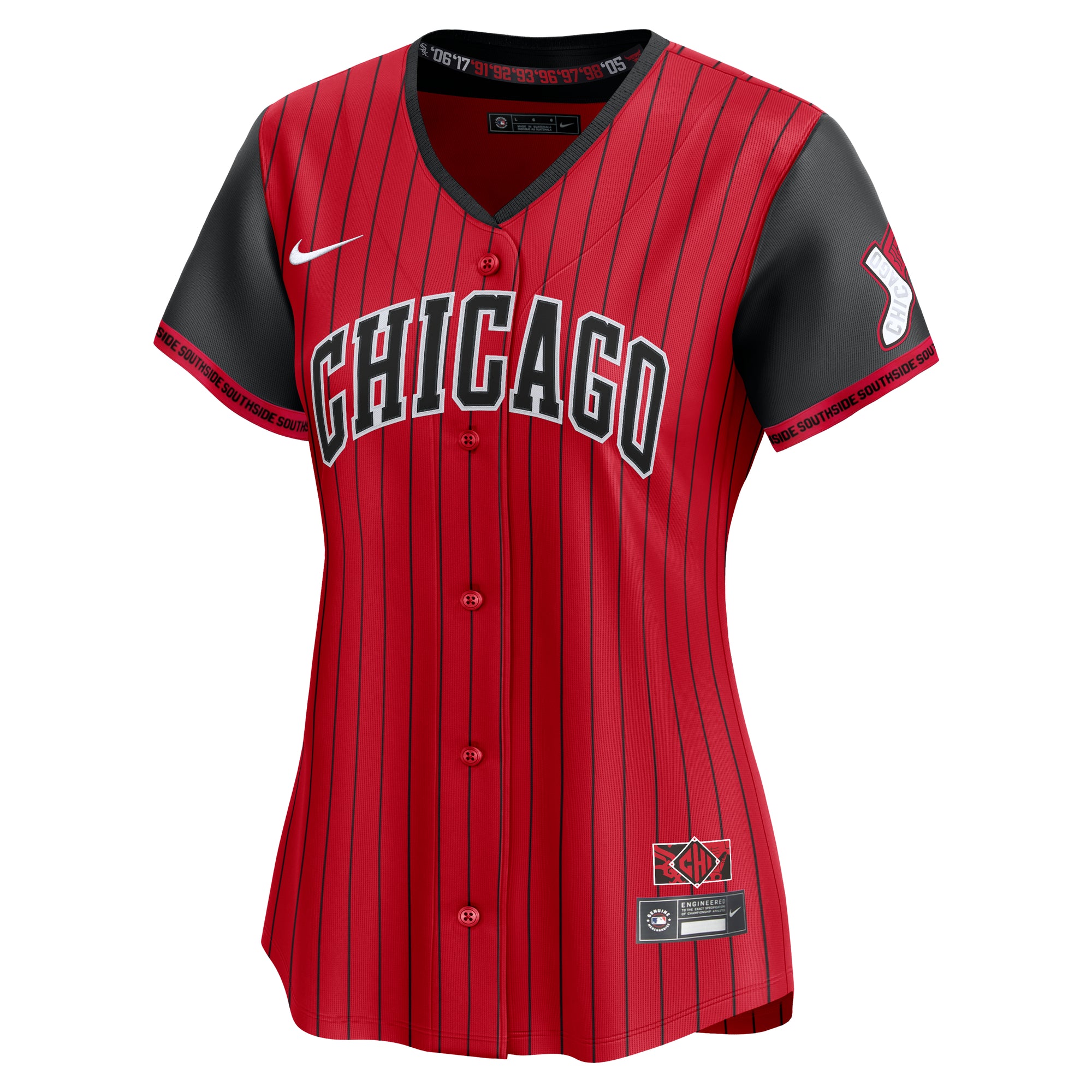 Chicago White Sox Nike Women's Red/Black 2025 City Connect Limited Jersey、mySite、vikingsvslions