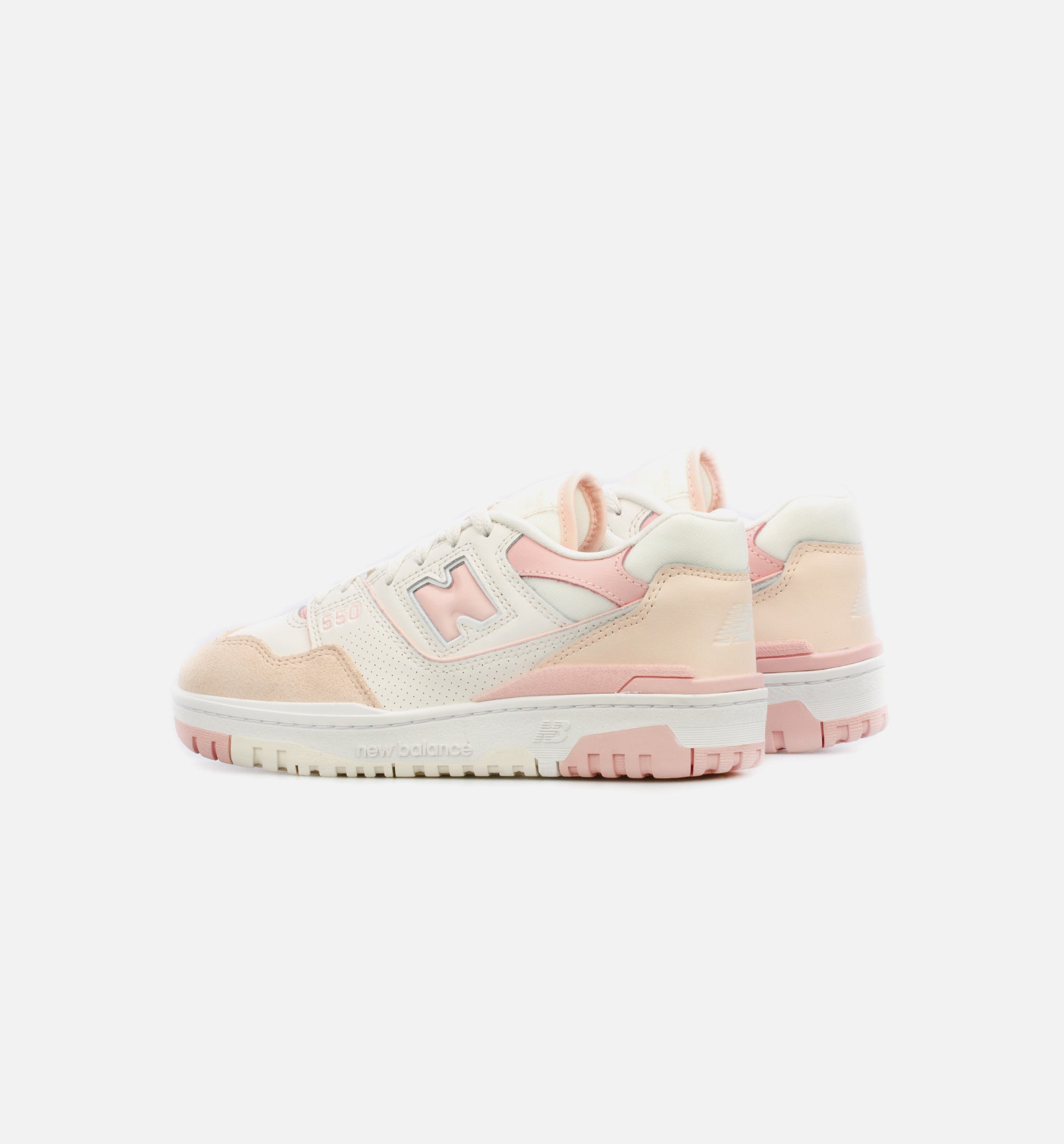 550 White Pink Womens Lifestyle Shoe - White/Pink、mySite、dreamappss
