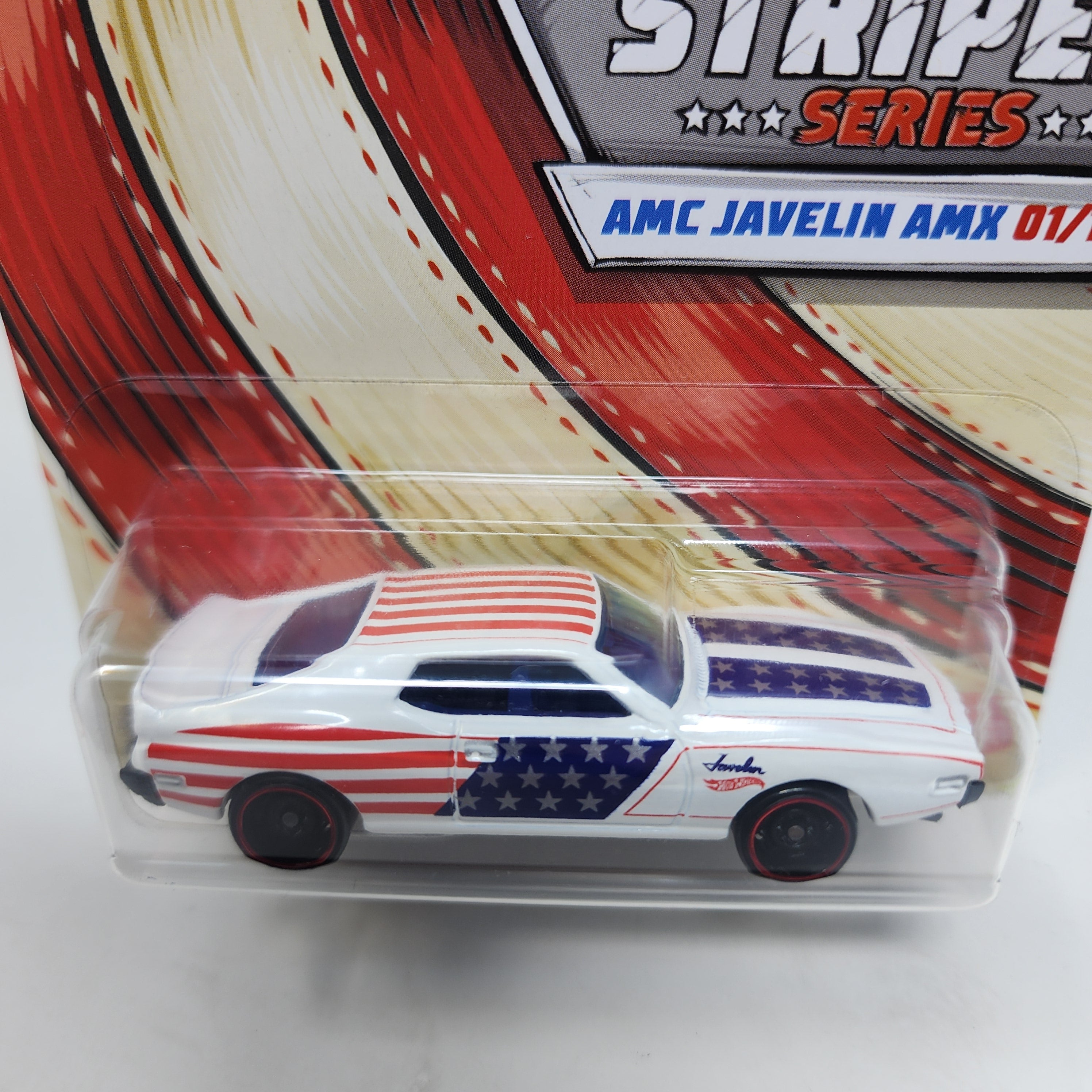AMC Javelin AMX #1/10 * White * Hot Wheels Stars & Stripes、mySite、hgirdovlk