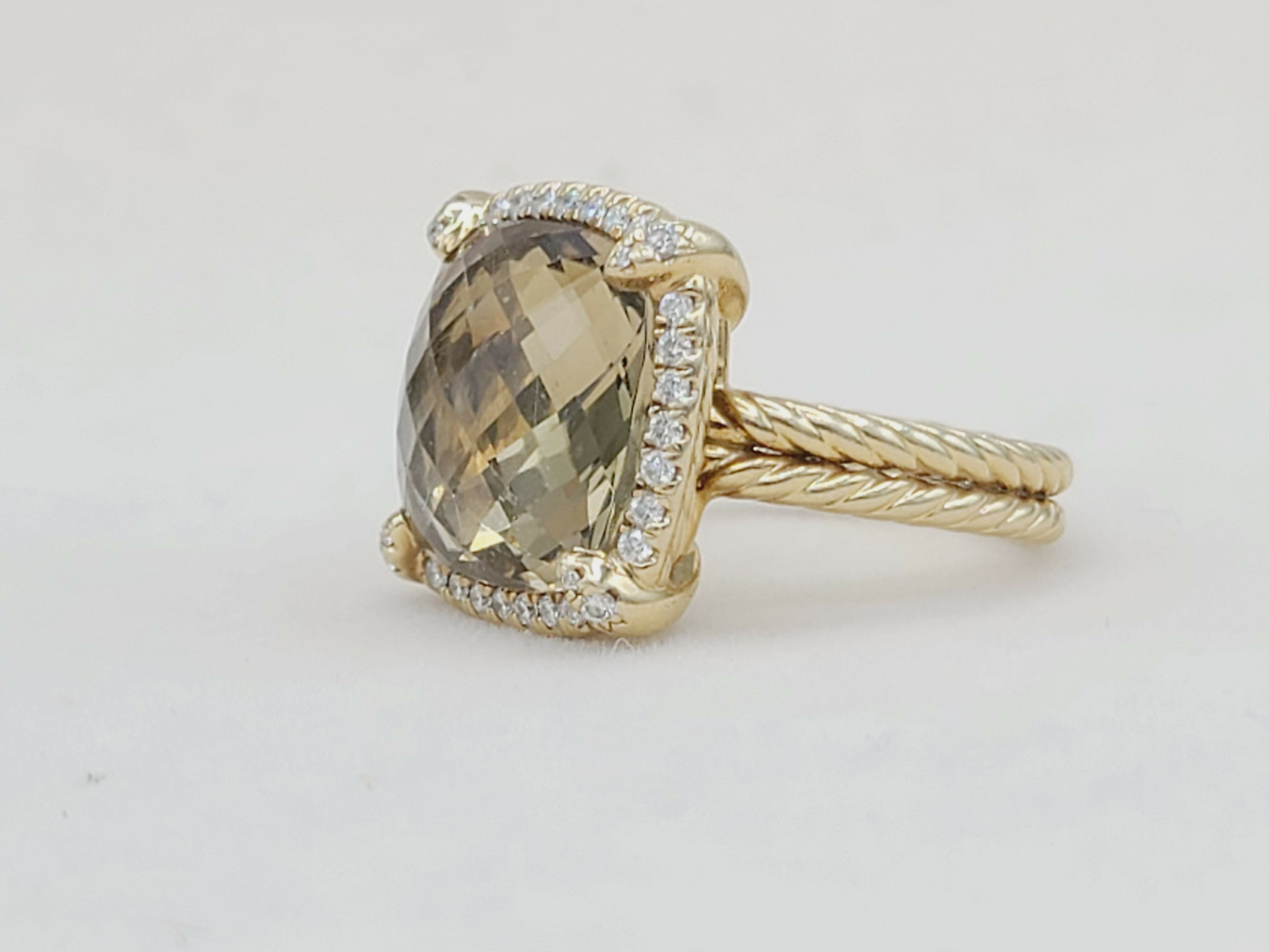 David Yurman Chatelaine Ring 鈥?Citrine, Diamonds & Gold、mySite、hinf8tx79