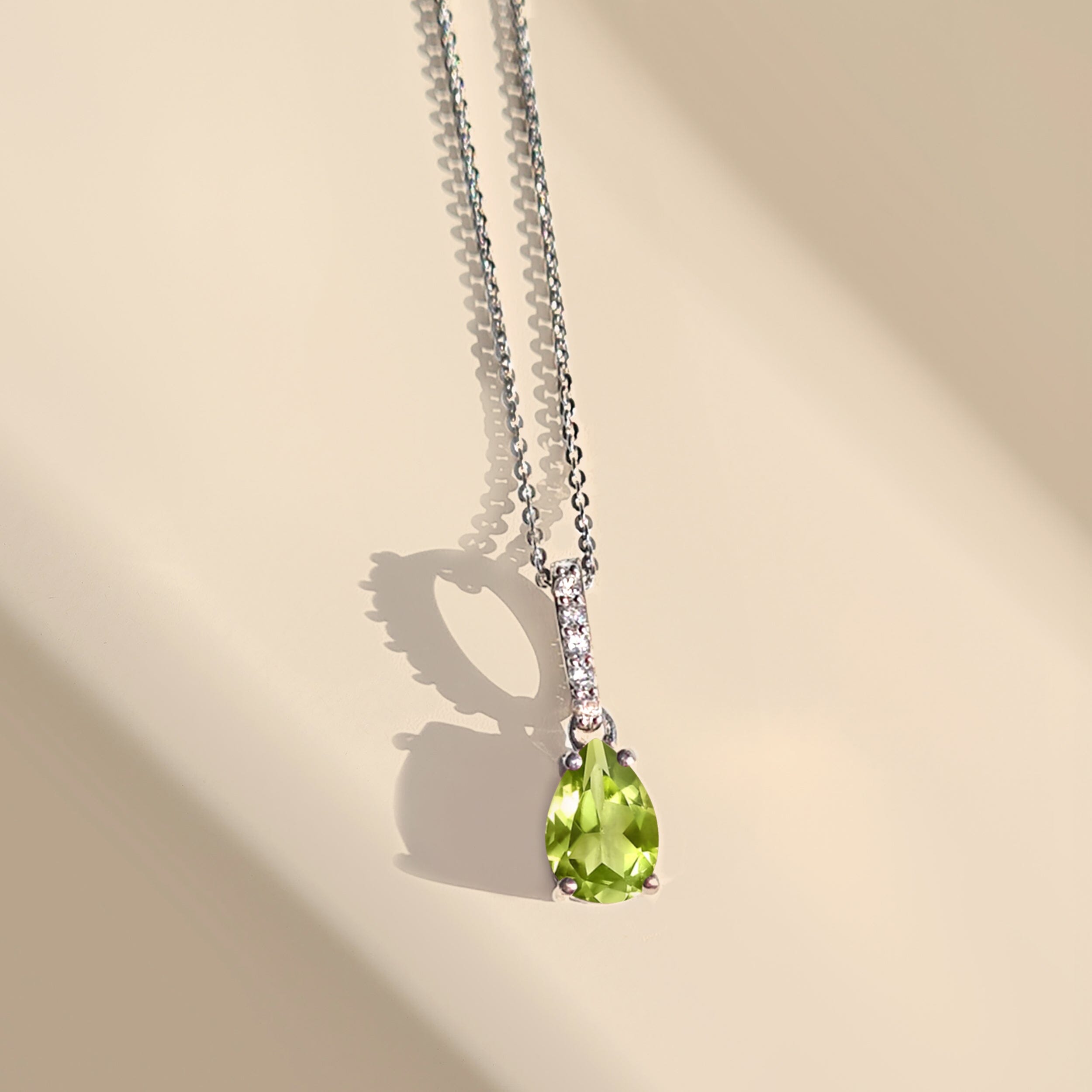 Peridot Necklace Sway - August Birthstone、mySite、hinf8tx79