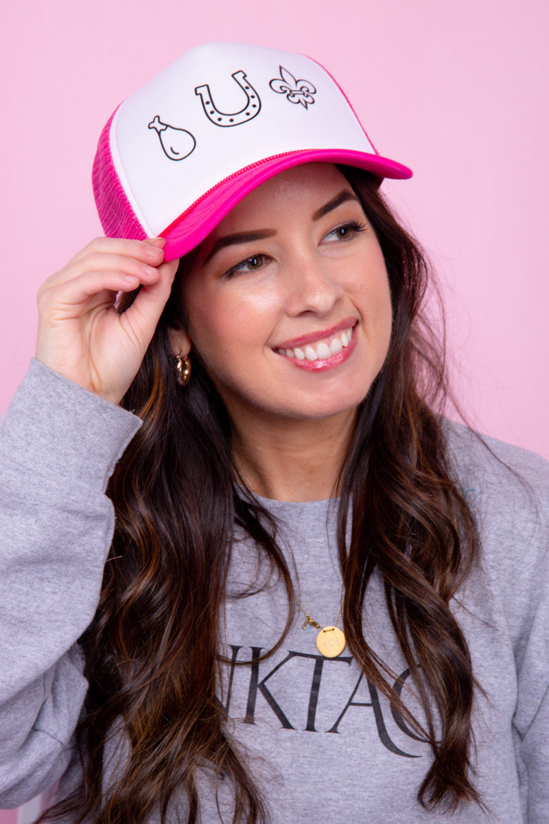 KY Proud Trucker Hat - Hot Pink、mySite、hinf8tx79