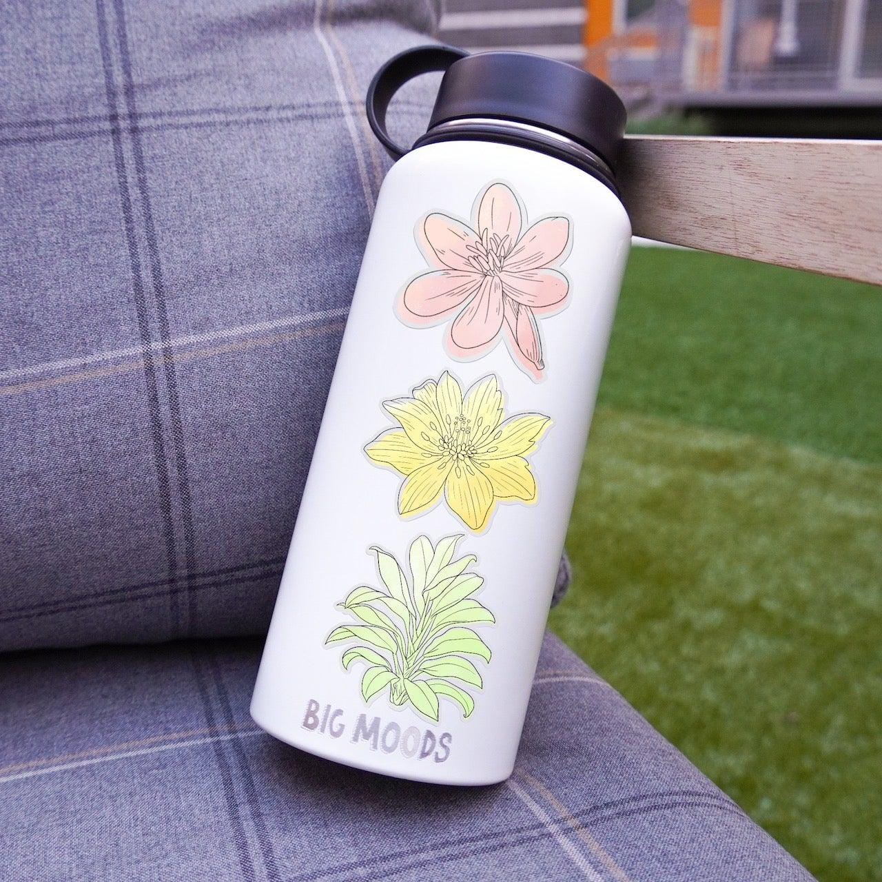  Botanical Watercolor Stickers 10 Pack、mySite、elrpsem3k