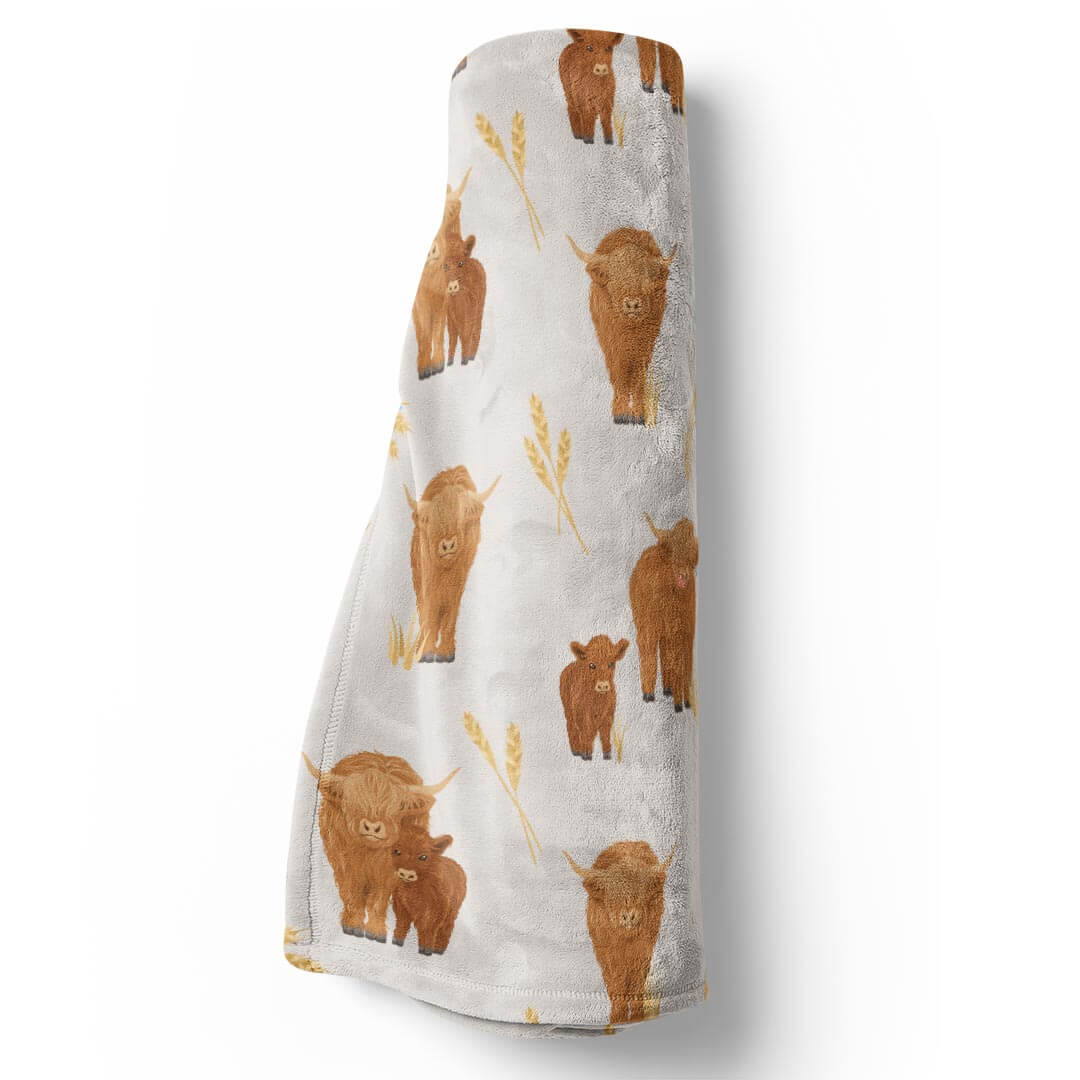  Happy Highland Cows Blanket、mySite、layawaytickets