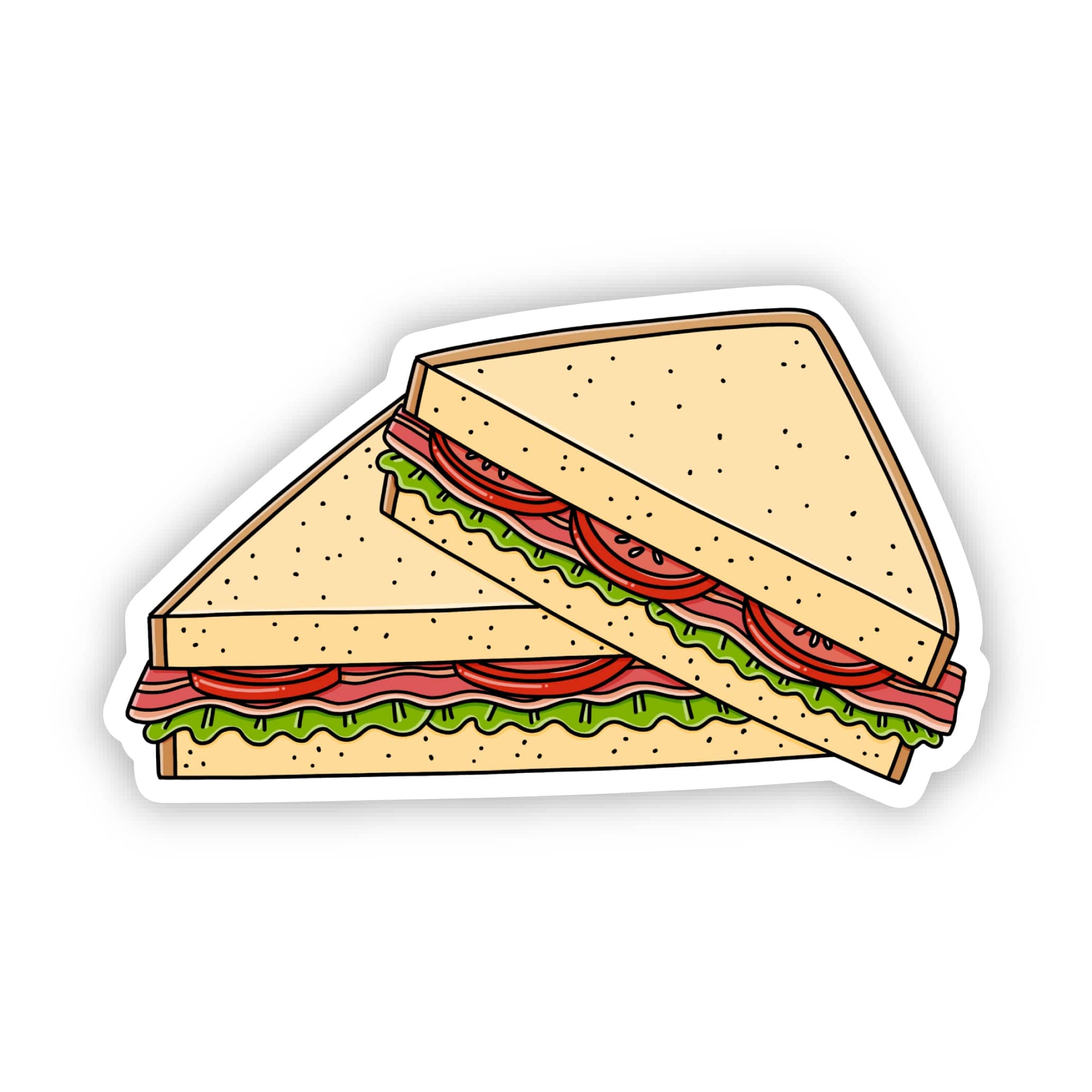  BLT (Bacon Lettuce Tomato) Sandwich Sticker、mySite、elrpsem3k