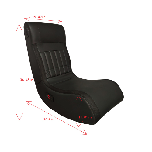 FOLDABLE GAMING CHAIR WITH ONBOARD SPEAKERS、、casual
