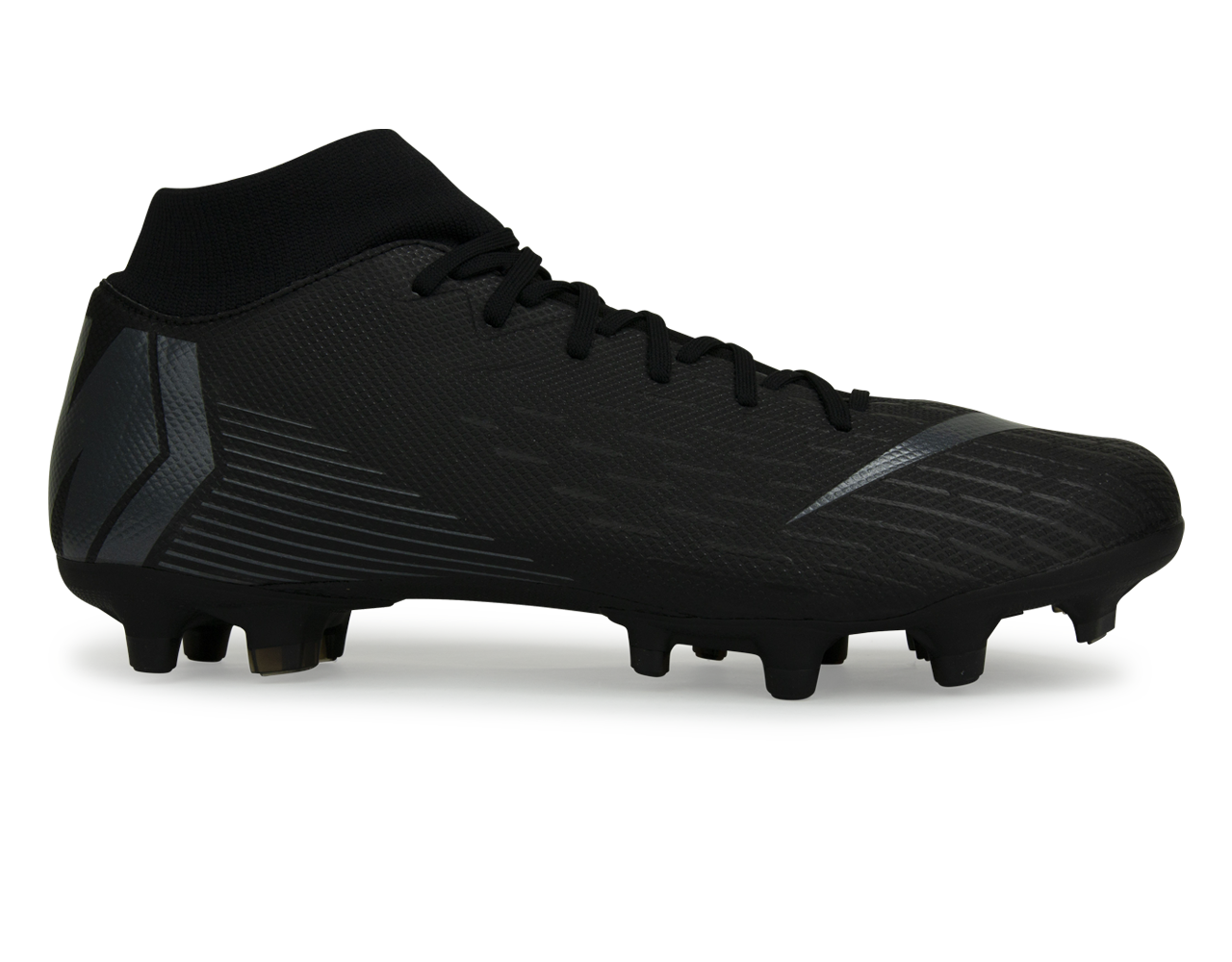 Nike Men's Mercurial Superfly 6 Academy FG/MG Black/Black、mySite、bottomscart