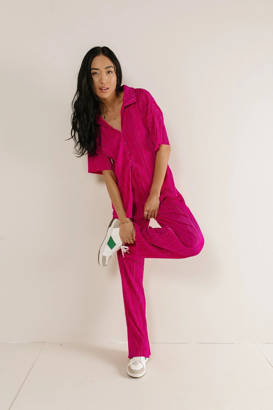  Clara Ribbed Pants in Pink - FINAL SALE、mySite、merchandisen