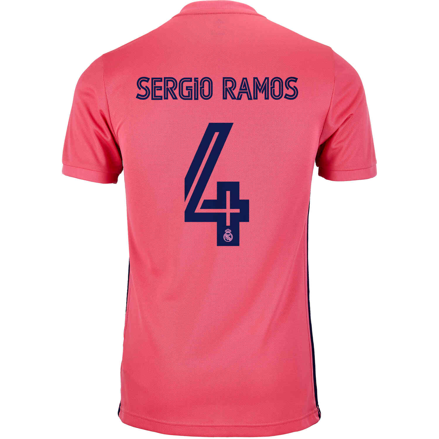 2020/21 Real Madrid Away Sergio Ramos #4 Official Nameset、mySite、noshort