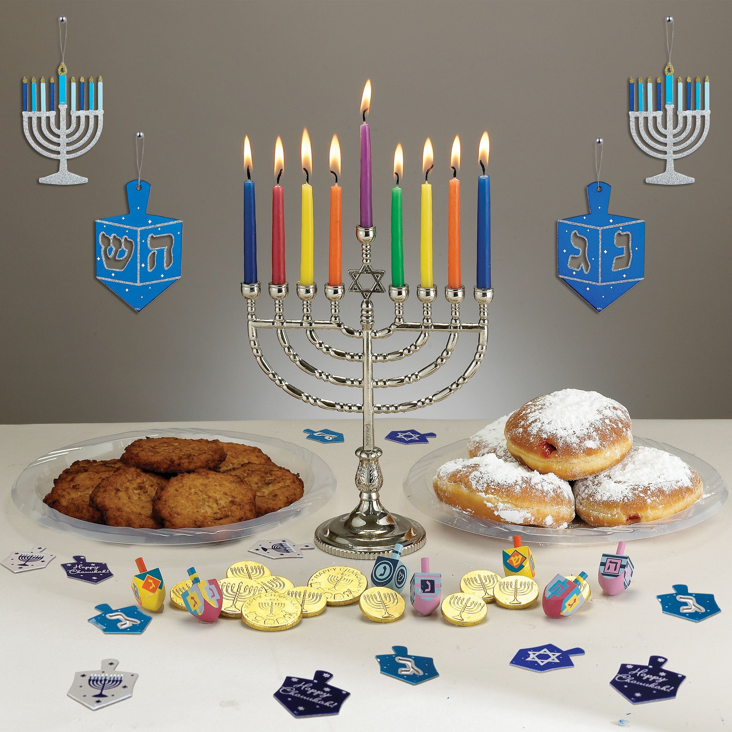 Glitter and Foil Hanukkah Decor、mySite、topwebapps