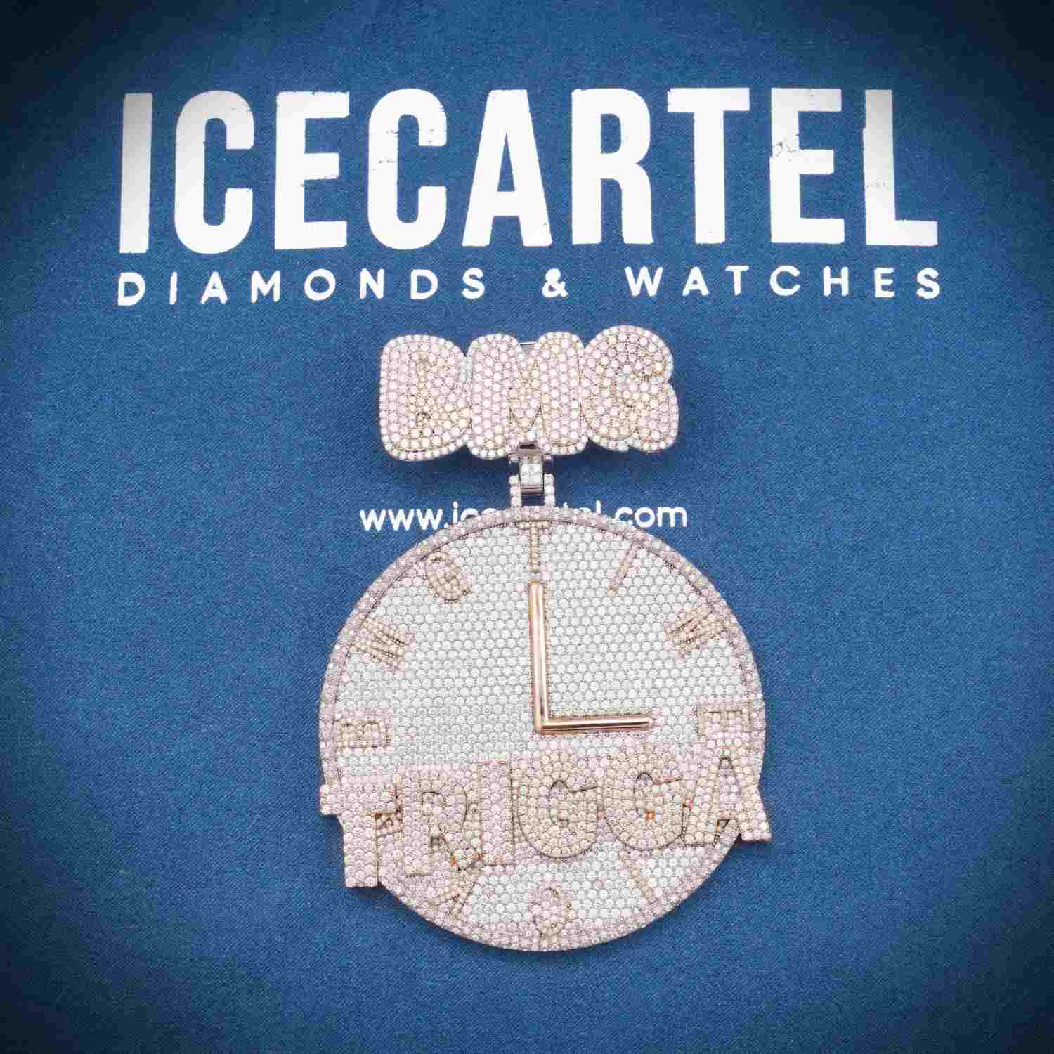 DMG Custom Moissanite Pendant 14K Gold、mySite、hinf8tx79