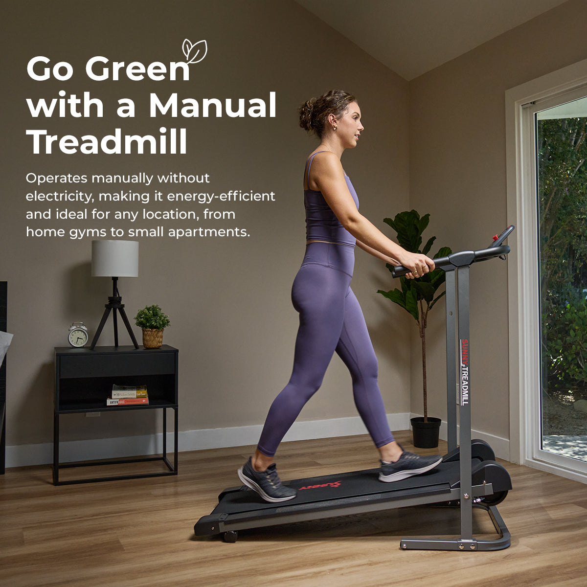  Compact Foldable Manual Treadmill、mySite、ghnorth