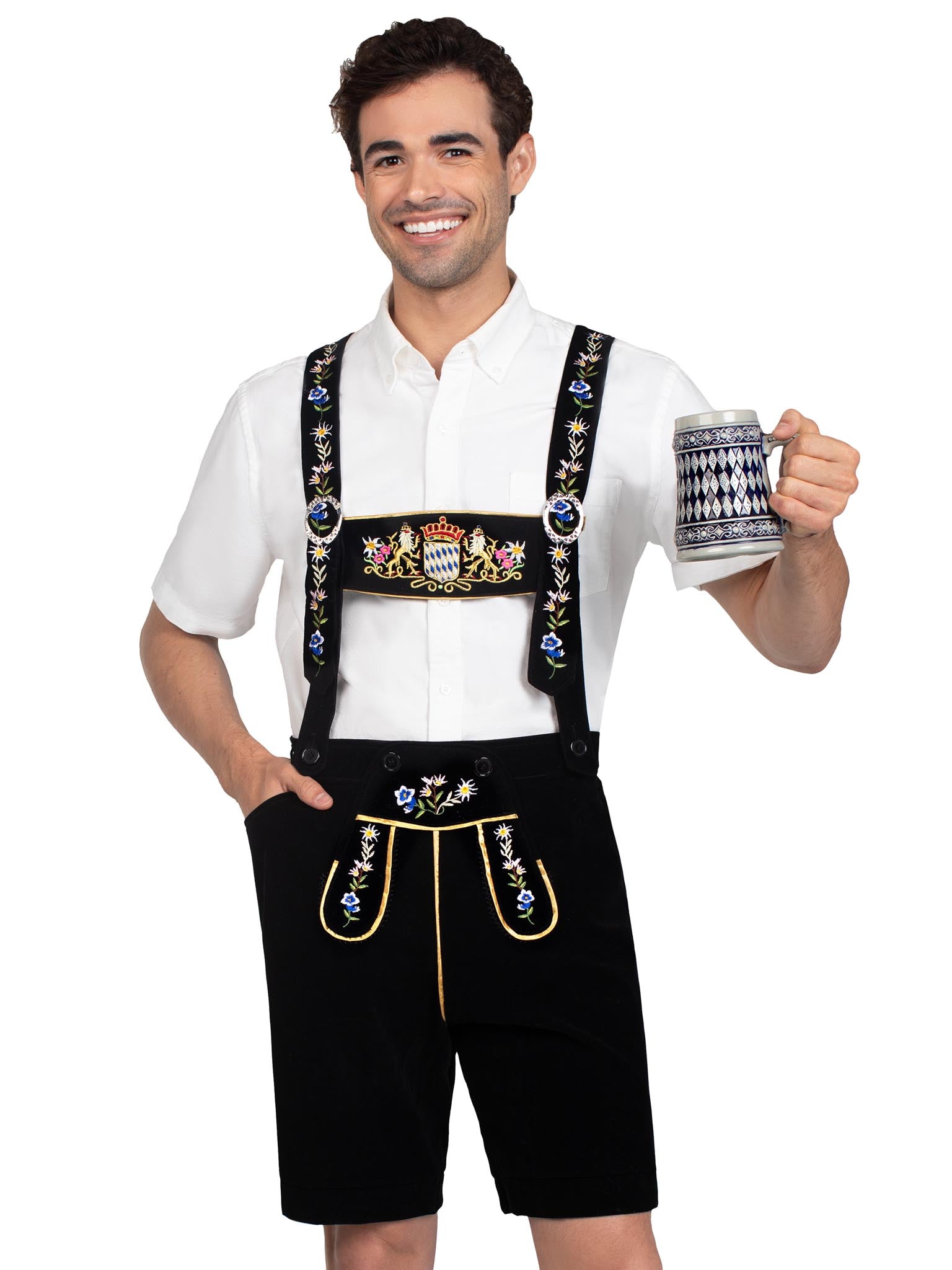 Men's Bavarian Lederhosen Costume、mySite、bengalsvssteelers