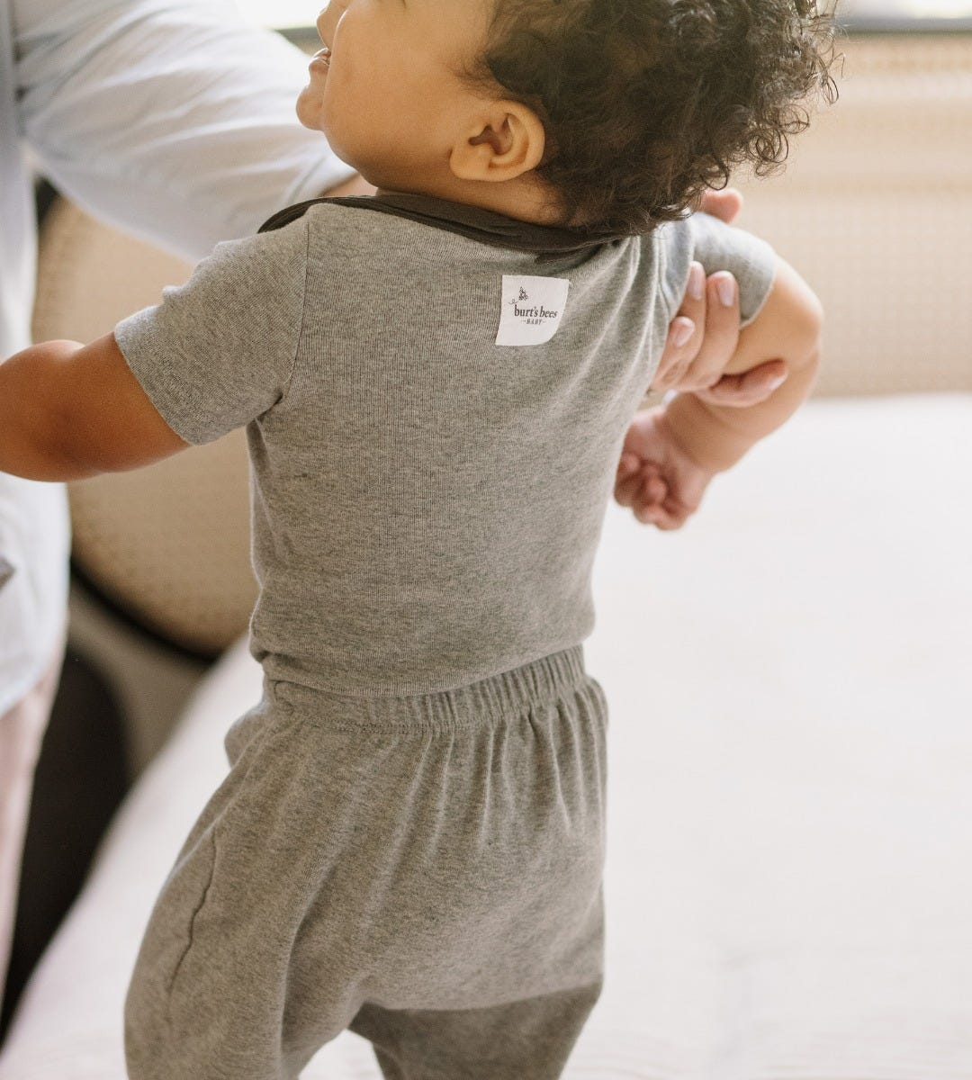 Organic Cotton Baby Harem Pants - Set of 3 - Ash、mySite、g9winljtr