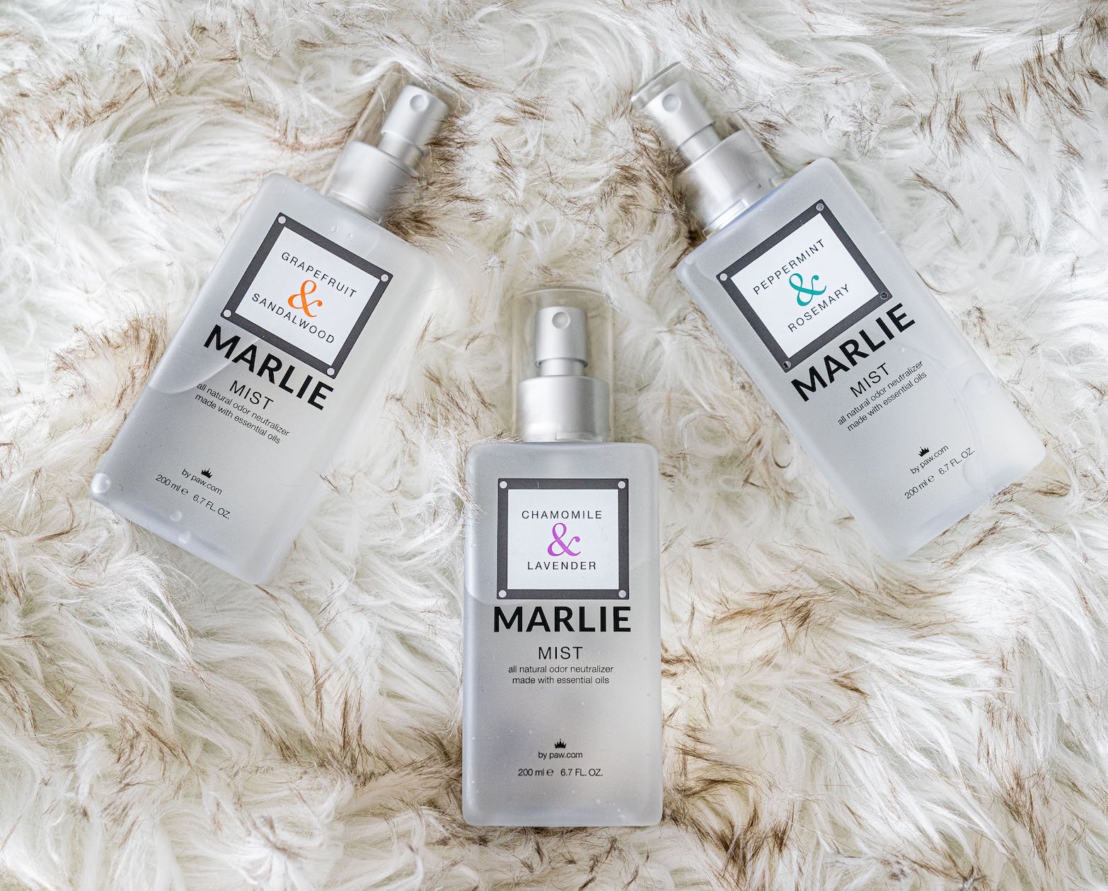 Marlie Mist Pet Odor Eliminator with Essential Oils (3-pack)、mySite、solidvoid