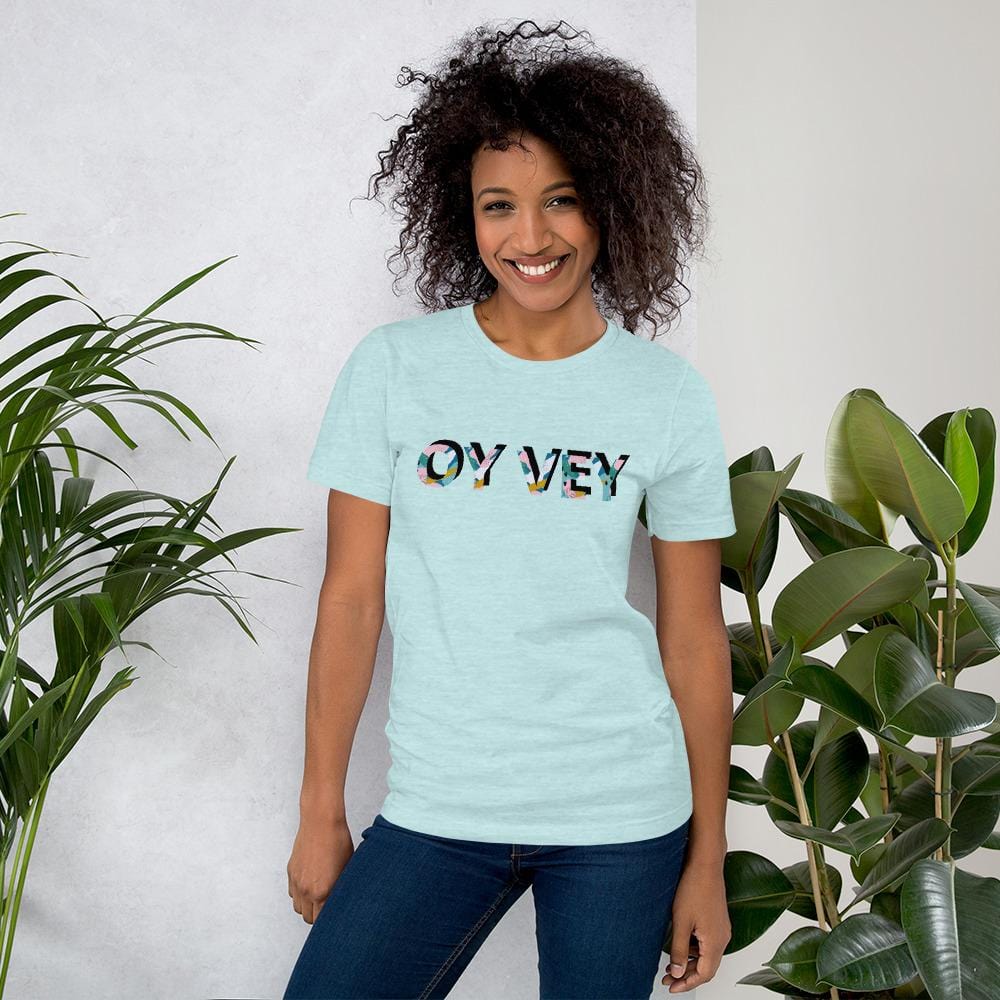 Tropical Oy Vey Unisex T-Shirt - (Choice of Colors) - (Sizes XS - 4XL)、mySite、topwebapps