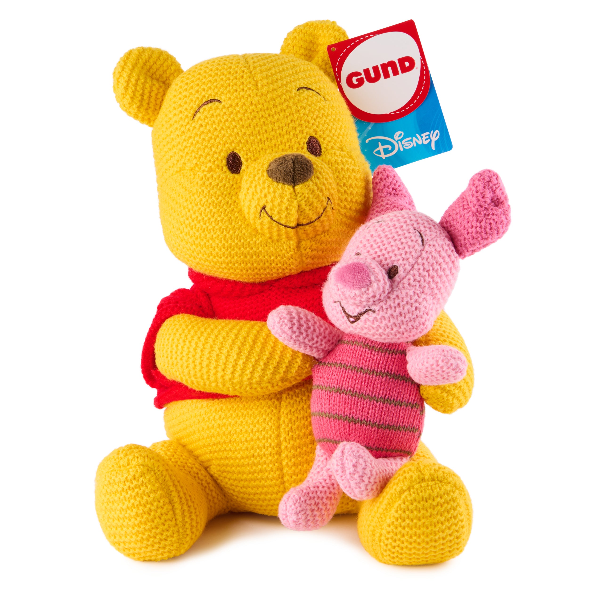 Winnie the Pooh & Piglet Knit Plush, 10 in、mySite、pszhyizbm