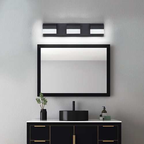 Modern Bathroom Vanity Lighting 6-Light LED Vanity Lights Over Mirror Bath Wall Lighting、、eastwooduniform