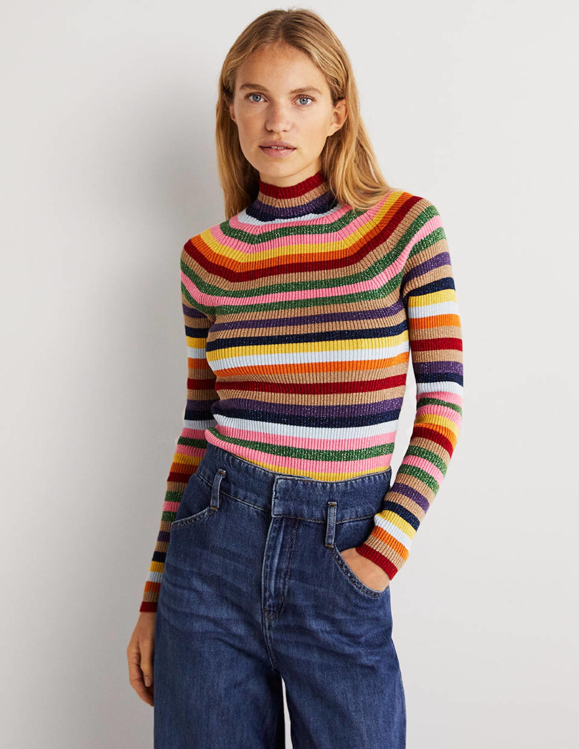  Matilda Sparkle Jumper-Sparkle Multi Stripe、mySite、ashleygrahame