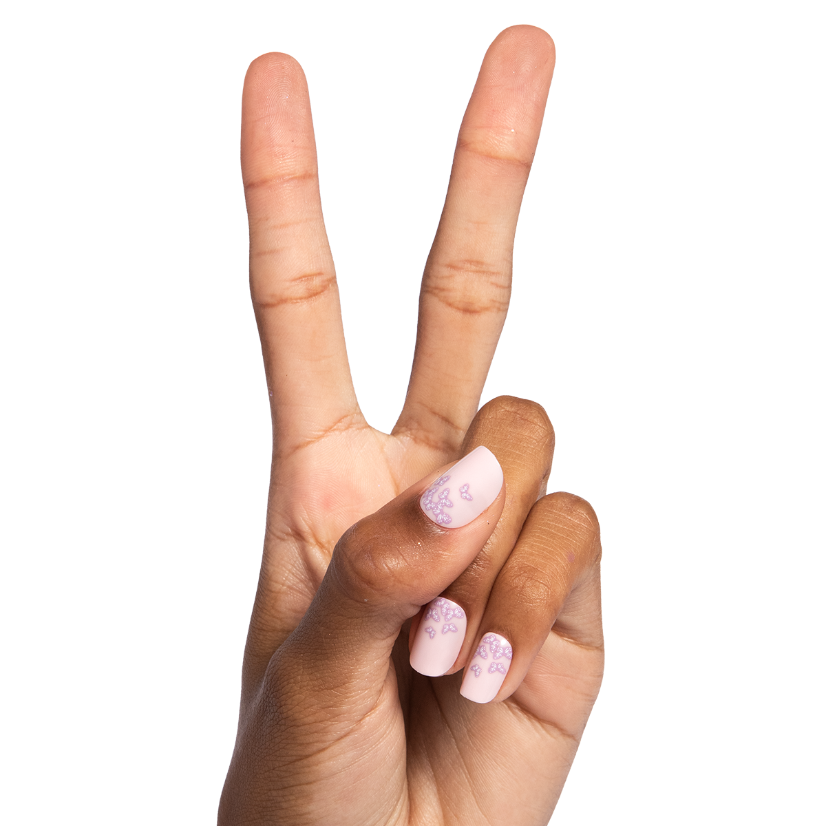 Butterfly Ombre - Press-On | Short | Squoval - Part of Set、mySite、solidvoid