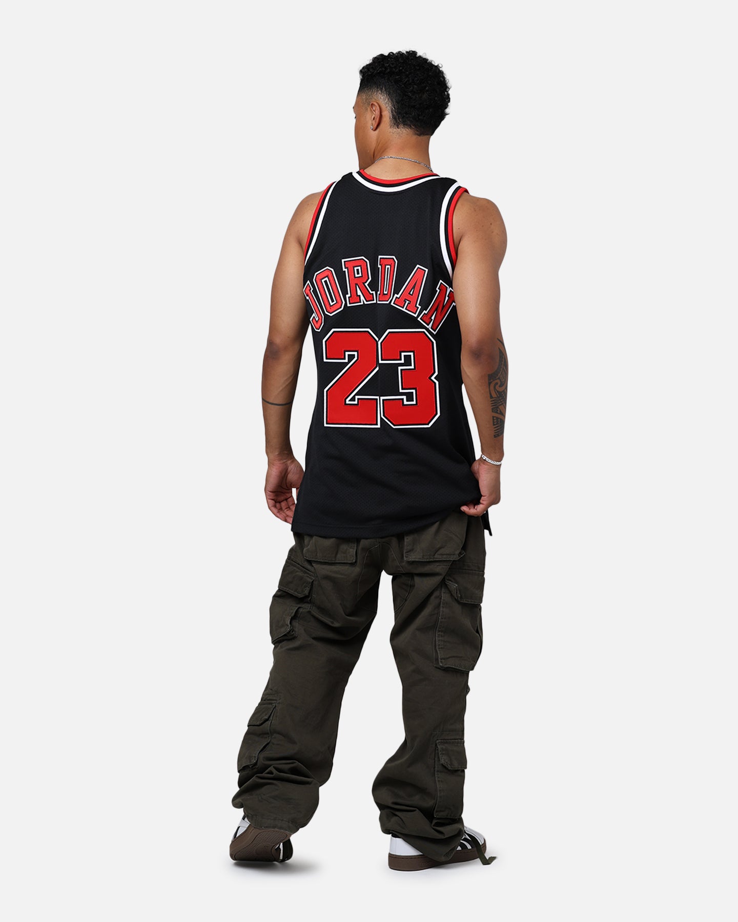 Mitchell & Ness Chicago Bulls Michael Jordan '97-'98 #23 Authentic NBA Jersey Black、mySite、zt4zffjzw