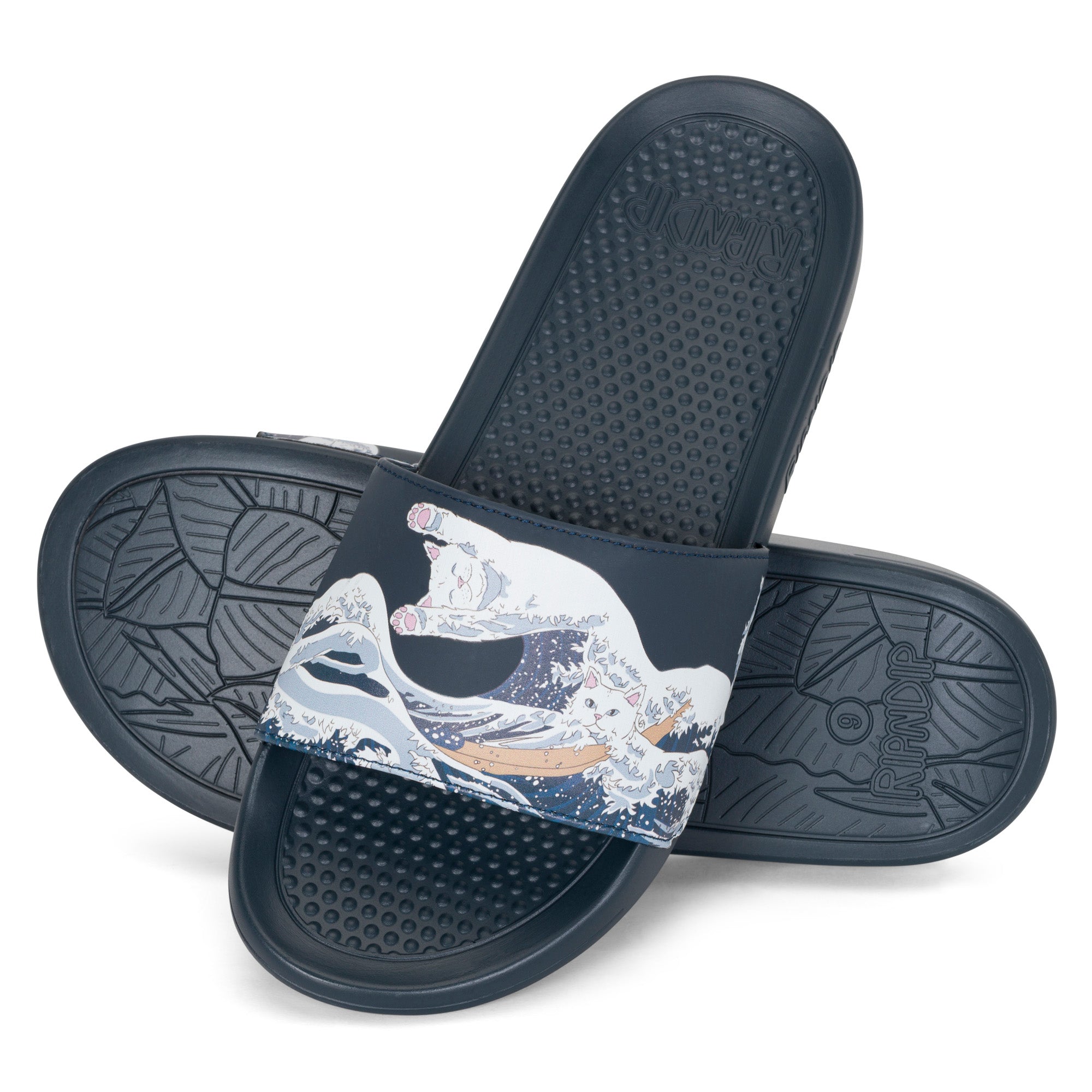  Great Wave Slides (Navy)、mySite、merchandisen