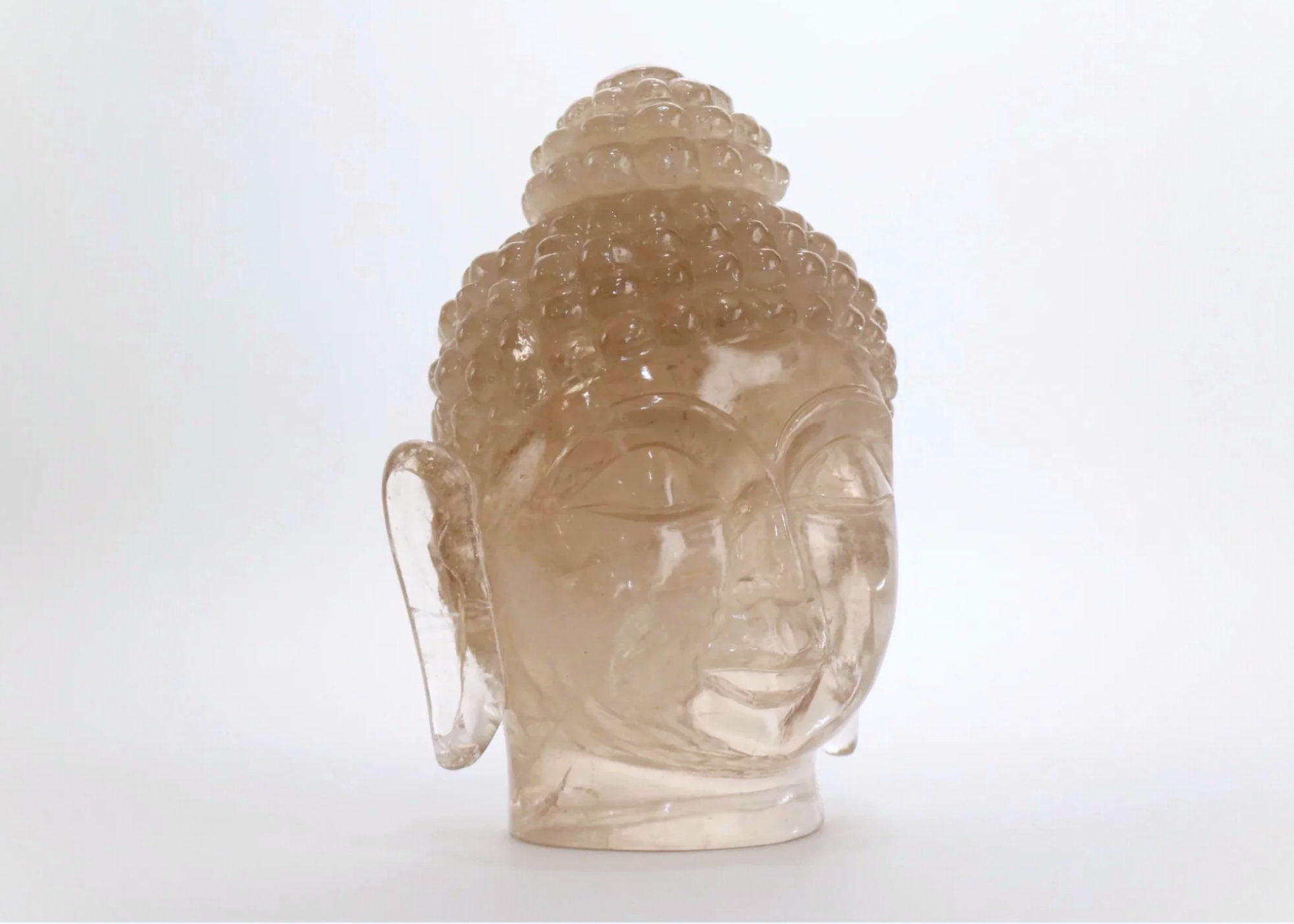 Buddha Head - Smoky Quartz (Large, 23cm)、mySite、topwebapps