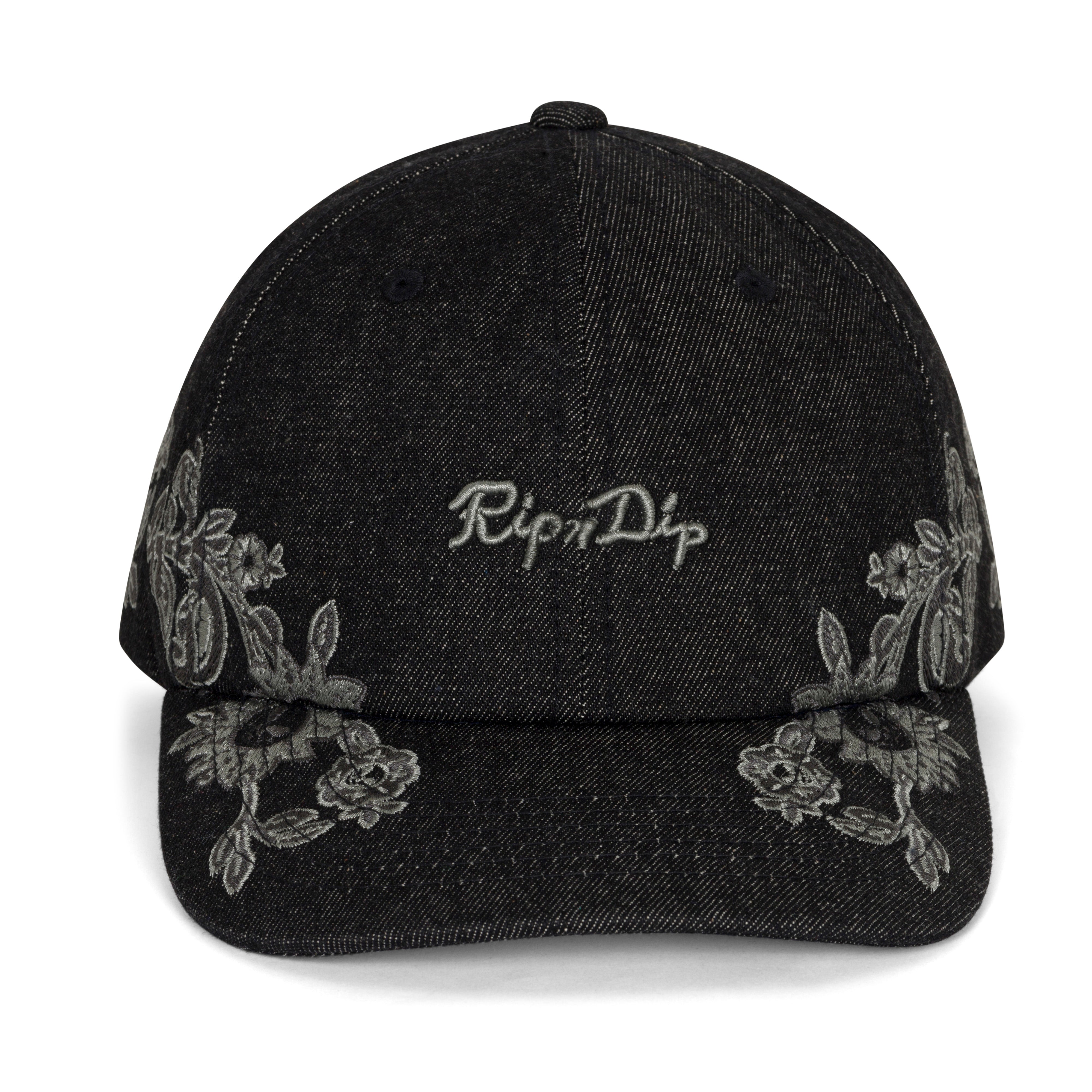  Space Garden Dad Hat (Black Vintage Wash)、mySite、merchandisen