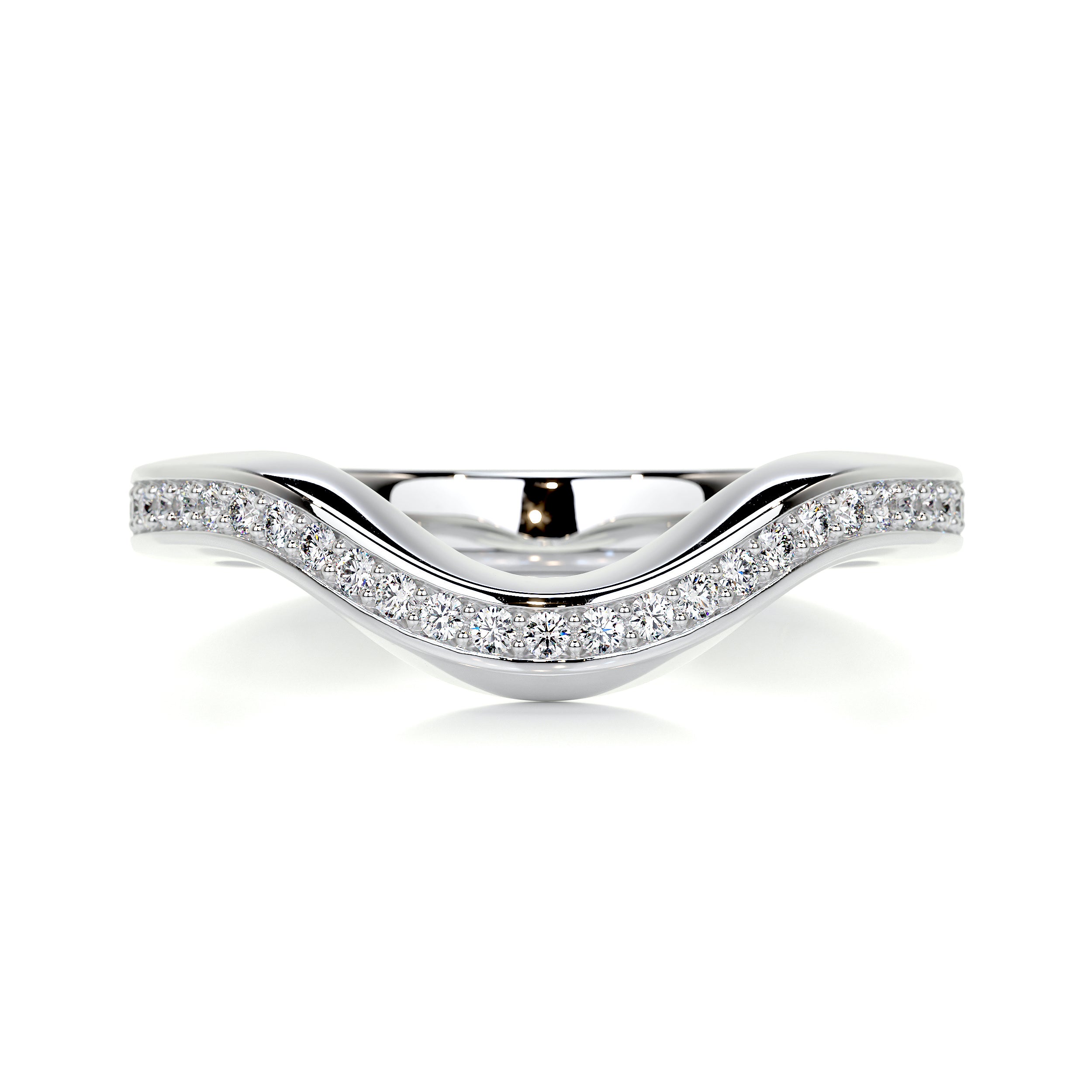 Lucy Diamond Wedding Ring (0.30 Carat) -Platinum、mySite、hinf8tx79