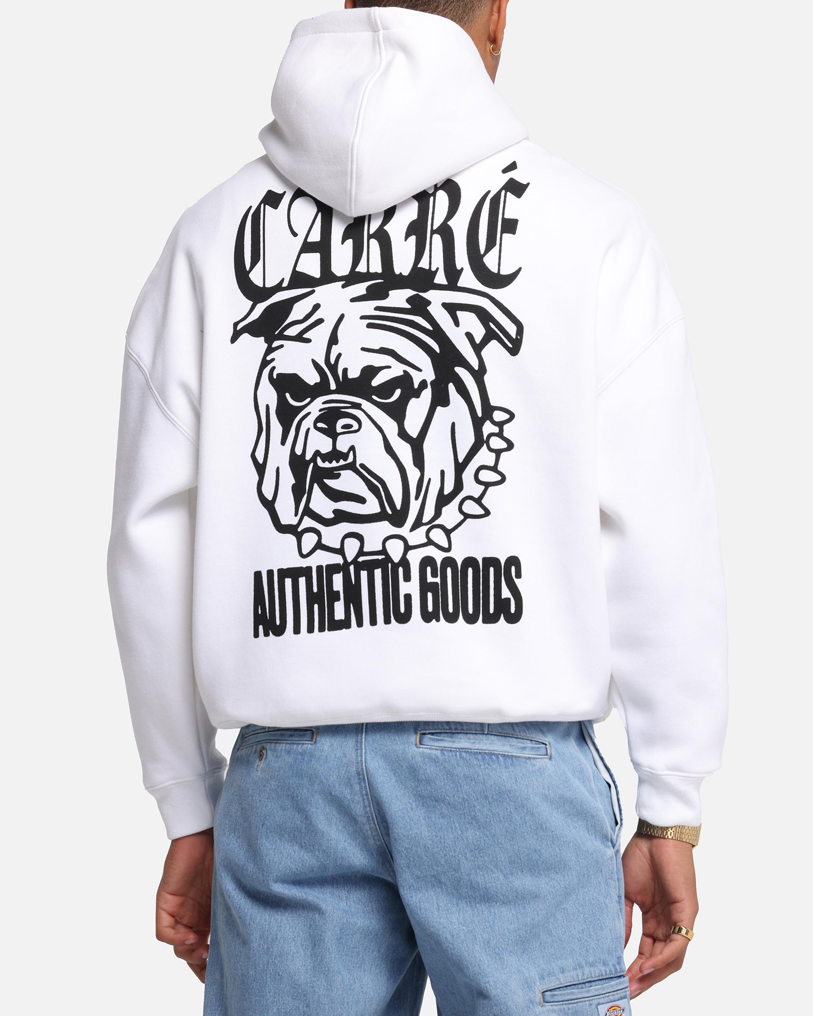 Carre Bulldog Hoodie White、mySite、zt4zffjzw