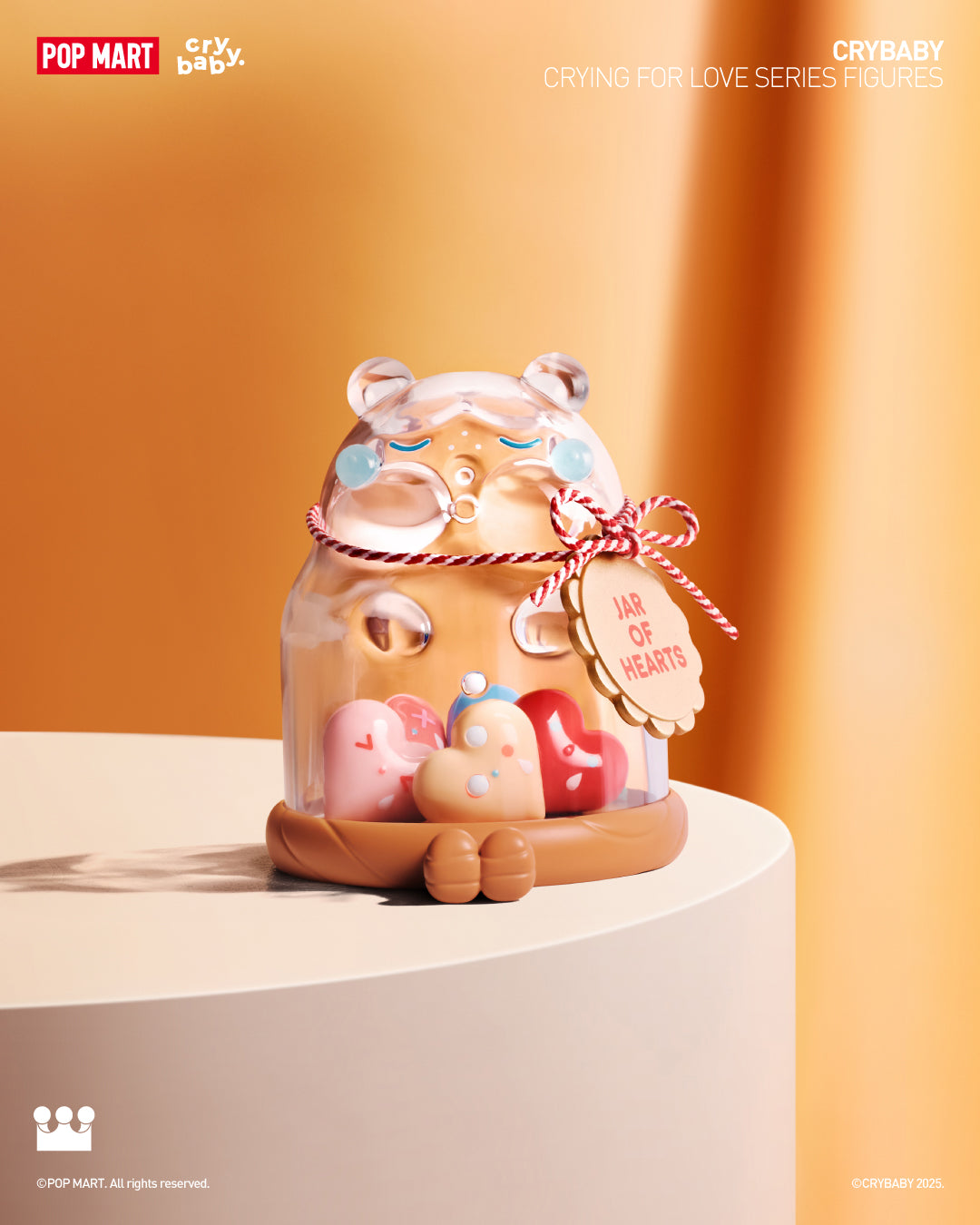  POP MART CRYBABY Crying For Love Series Figures、mySite、greenlandpopulation