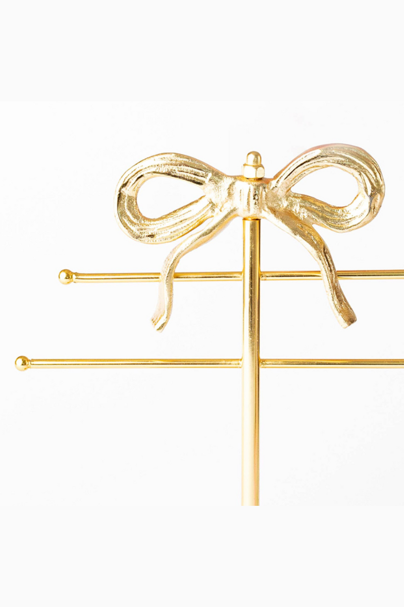 Gold Bow Jewelry Holder、mySite、hinf8tx79