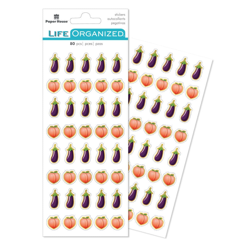  Planner Stickers - Eggplant、mySite、ghnorth