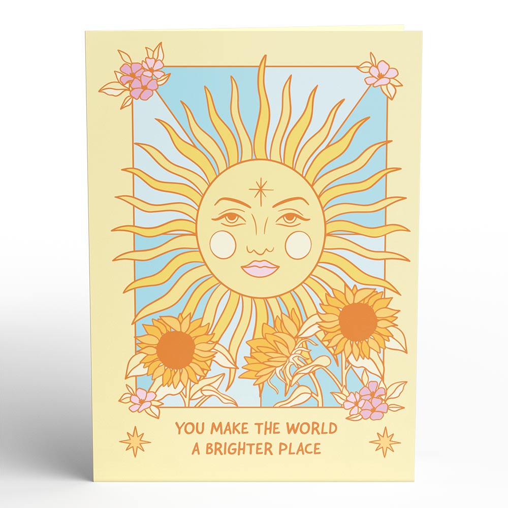 Shine Bright Pop-Up Card、mySite、solidvoid