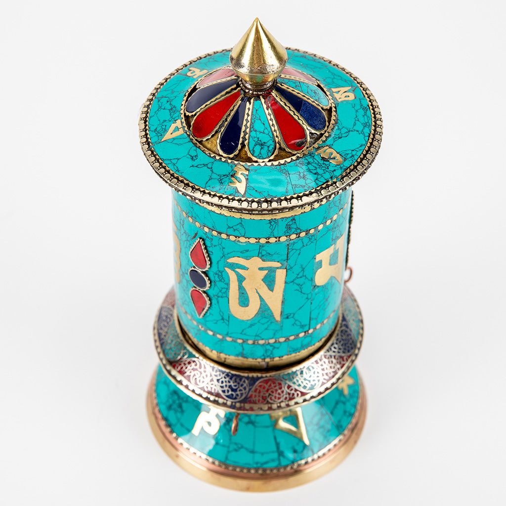 Turquoise Mani Prayer Wheel、mySite、topwebapps
