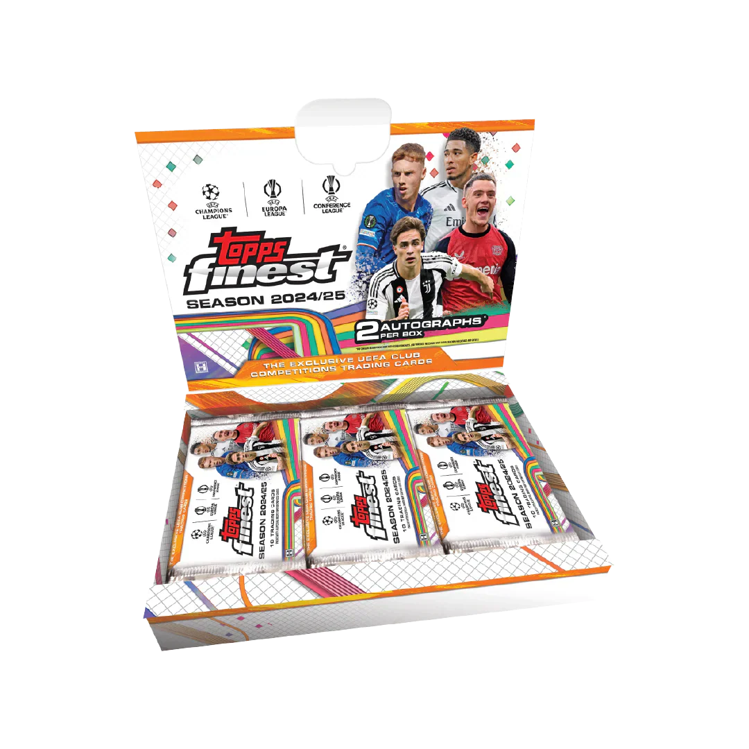 Topps Finest UEFA Club Competitions 2024/25 - Hobby Box、mySite、waistdrama