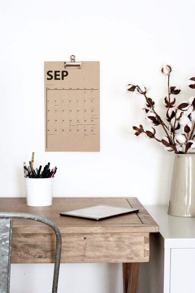 Kraft Jewish Wall 5779 Calendar by Chai & Home、mySite、topwebapps