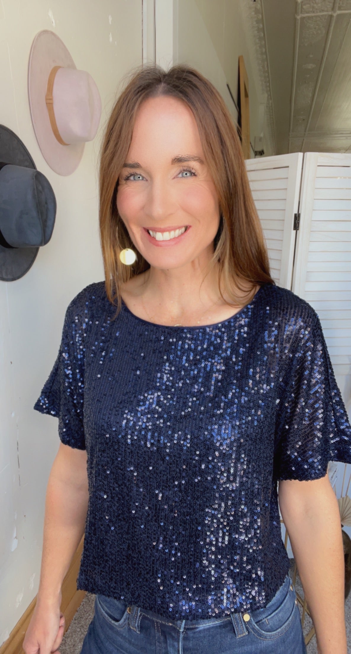 Erin’s Sequined Top、mySite、garagedoors4me