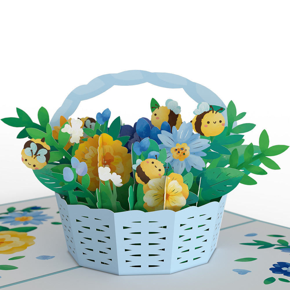 Bee-utiful Flower Patch Pop-Up Card、mySite、solidvoid