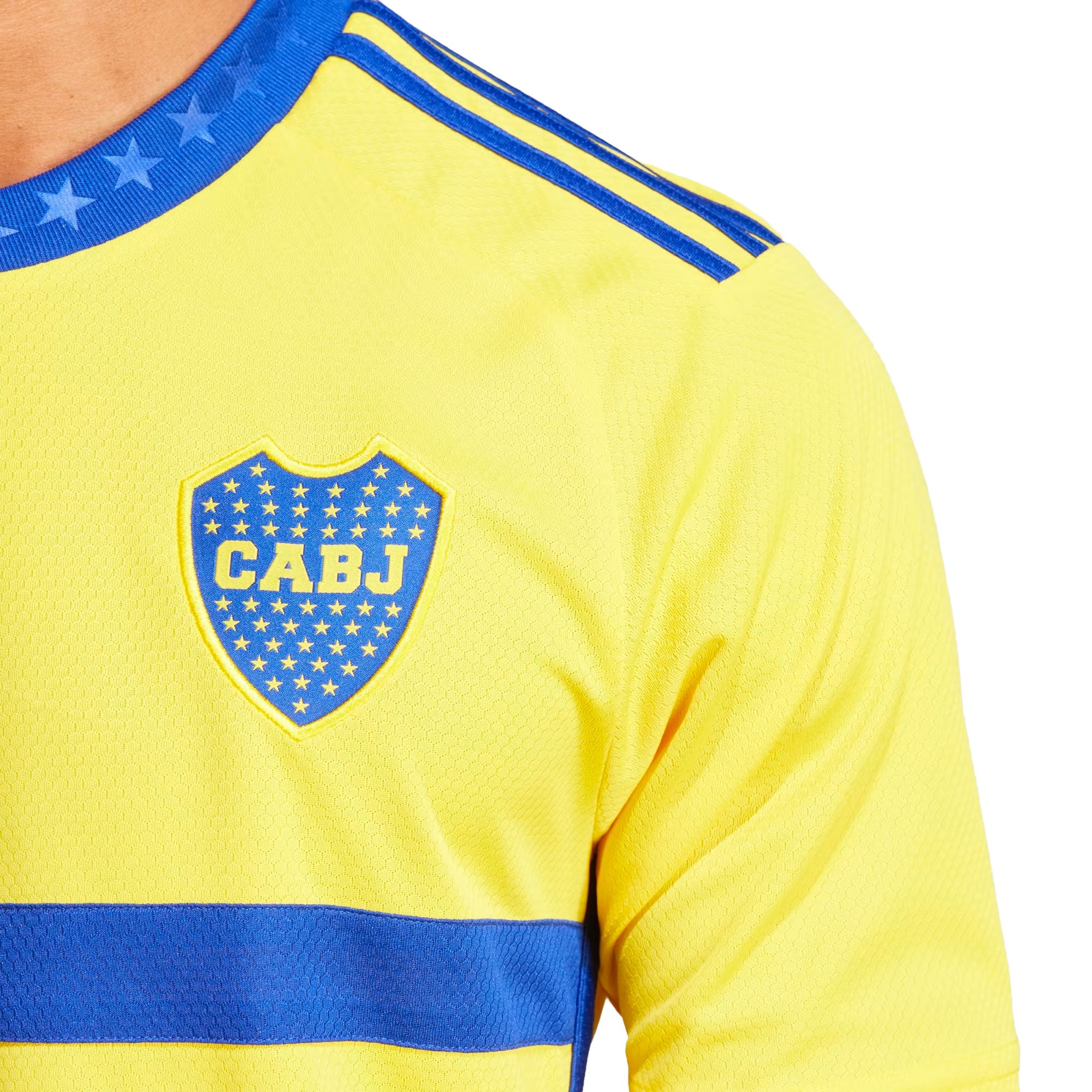 adidas Men's Boca Juniors 2023/24 Away Jersey Yellow/Blue、mySite、bottomscart
