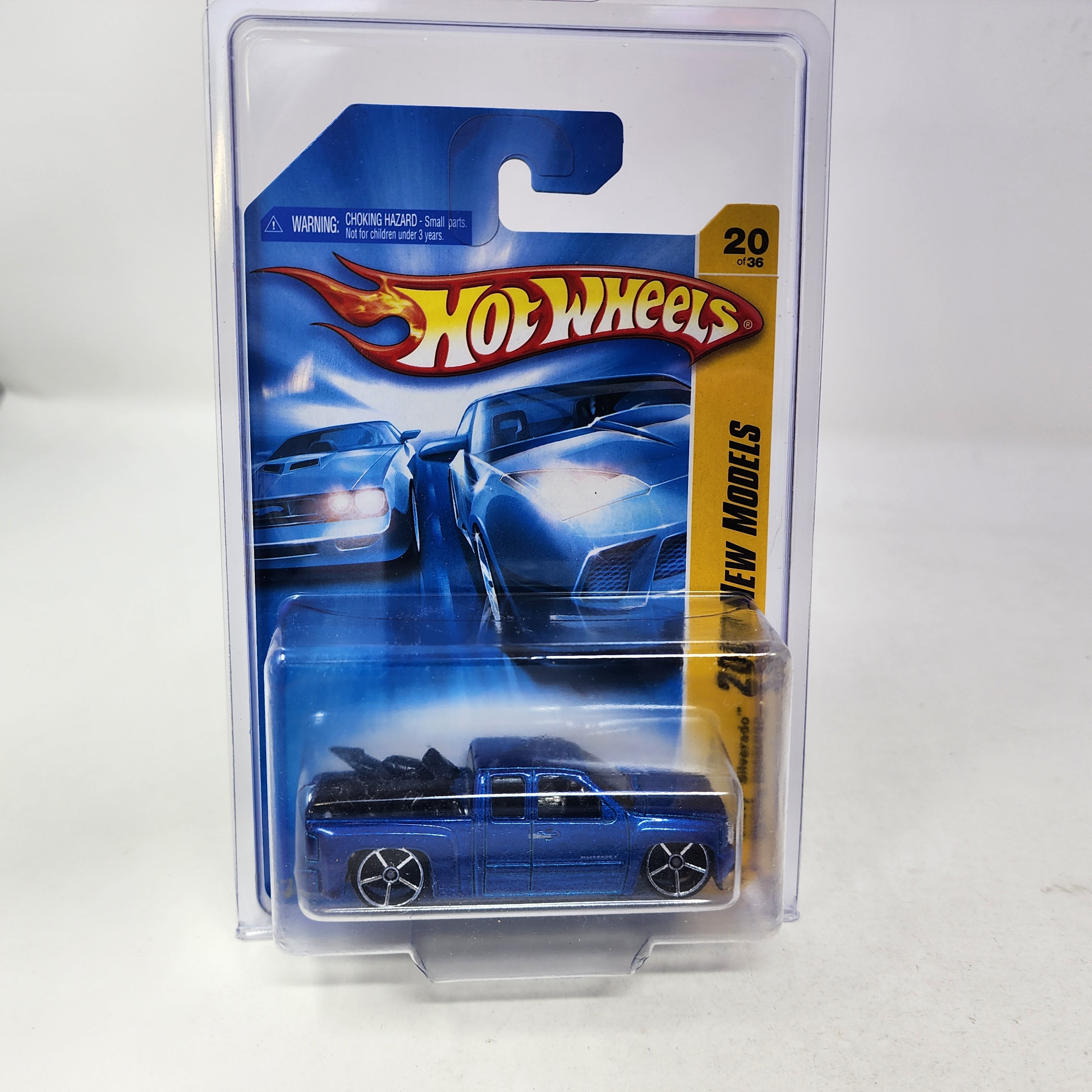 Chevy Silverado #20 * BLUE * Hot Wheels 2007、mySite、hgirdovlk
