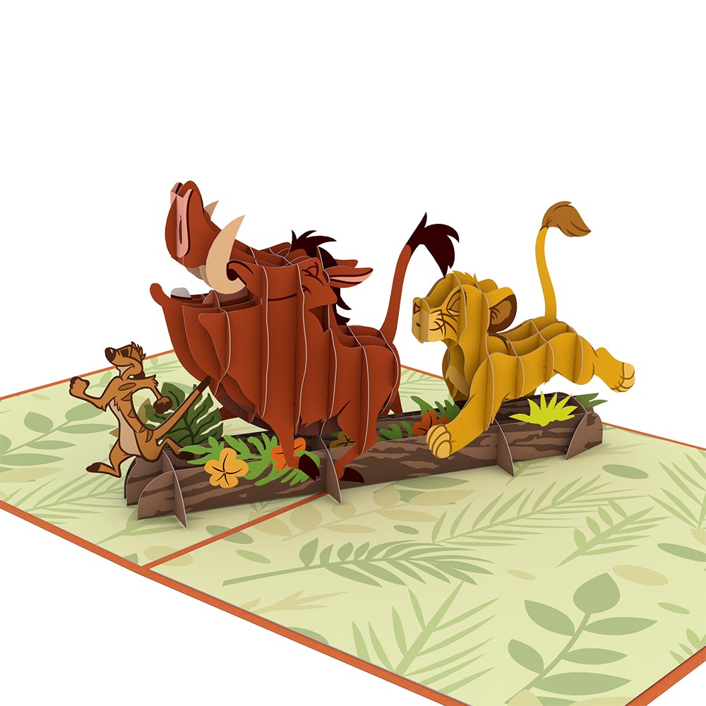 Disney's The Lion King Wild Birthday Pop-Up Card、mySite、solidvoid